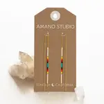 Amano Studio Miyuki Seed Bead Threader Earring