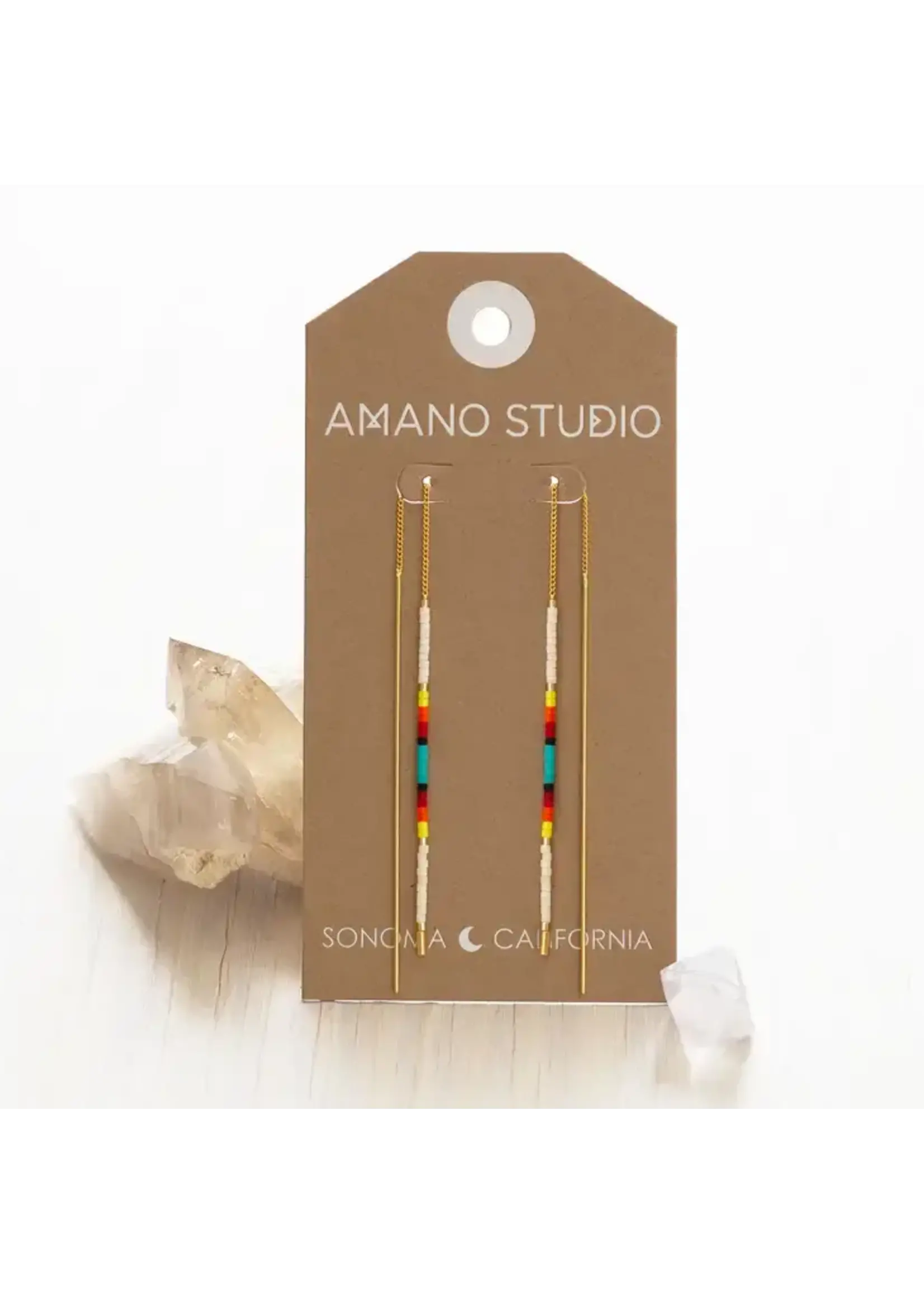 Amano Studio Miyuki Seed Bead Threader Earring