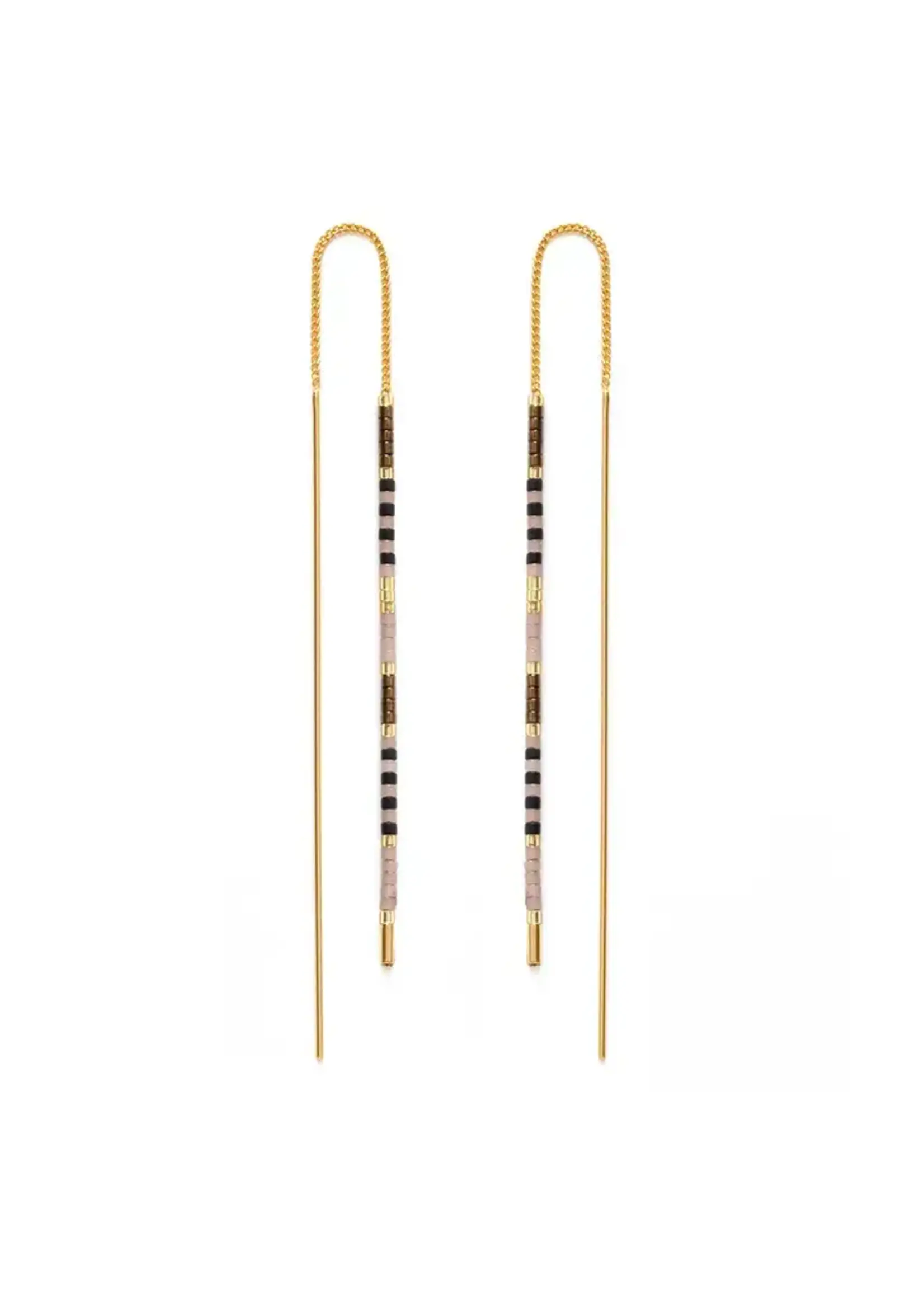 Amano Studio Miyuki Seed Bead Threader Earring