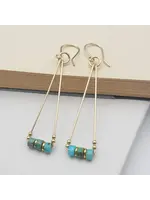 Bijou by SAM Triangle Earrings