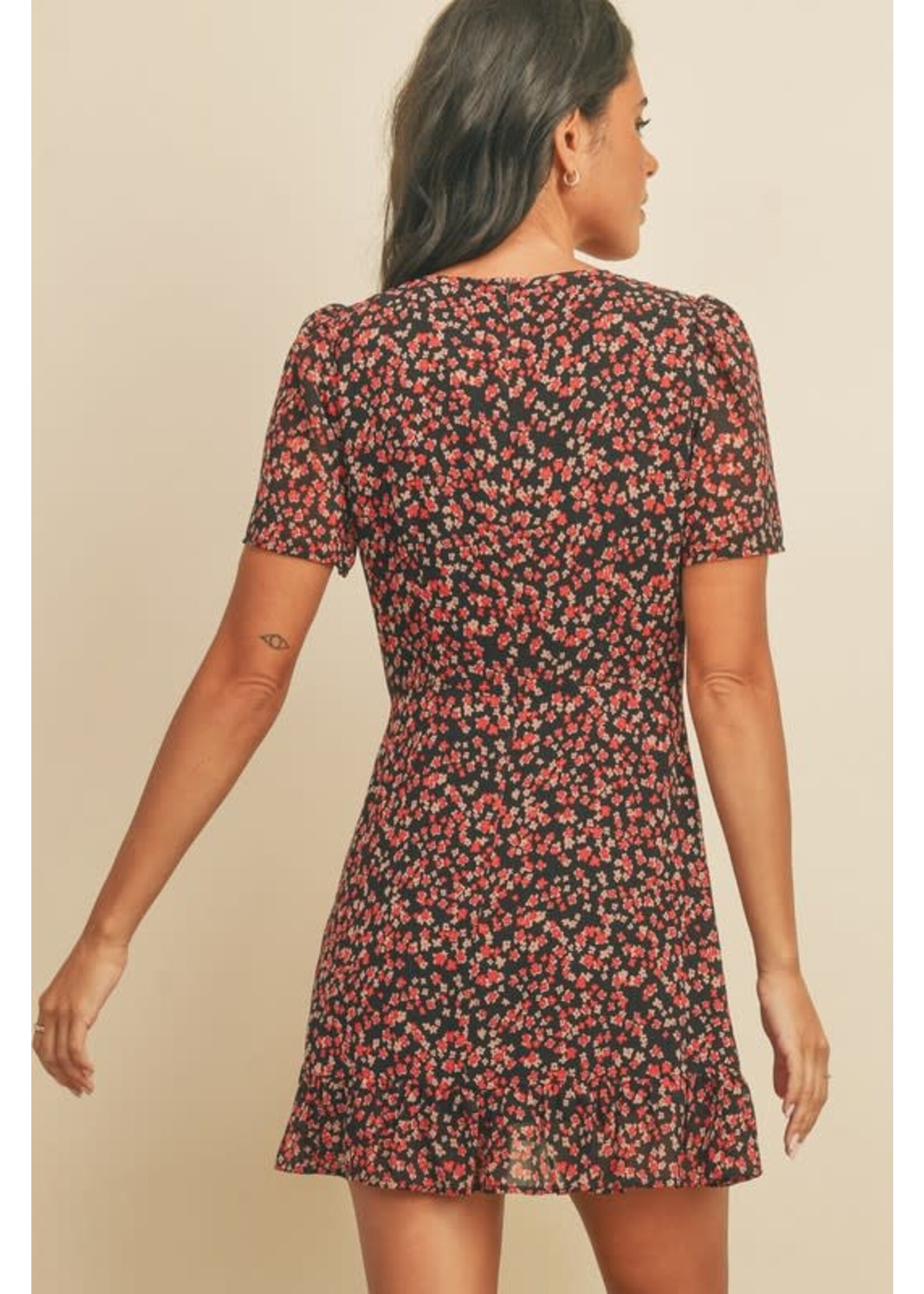 Dress Forum DF Berry Blossom Mini Dress