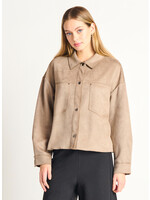 Dex Suede Button Jacket