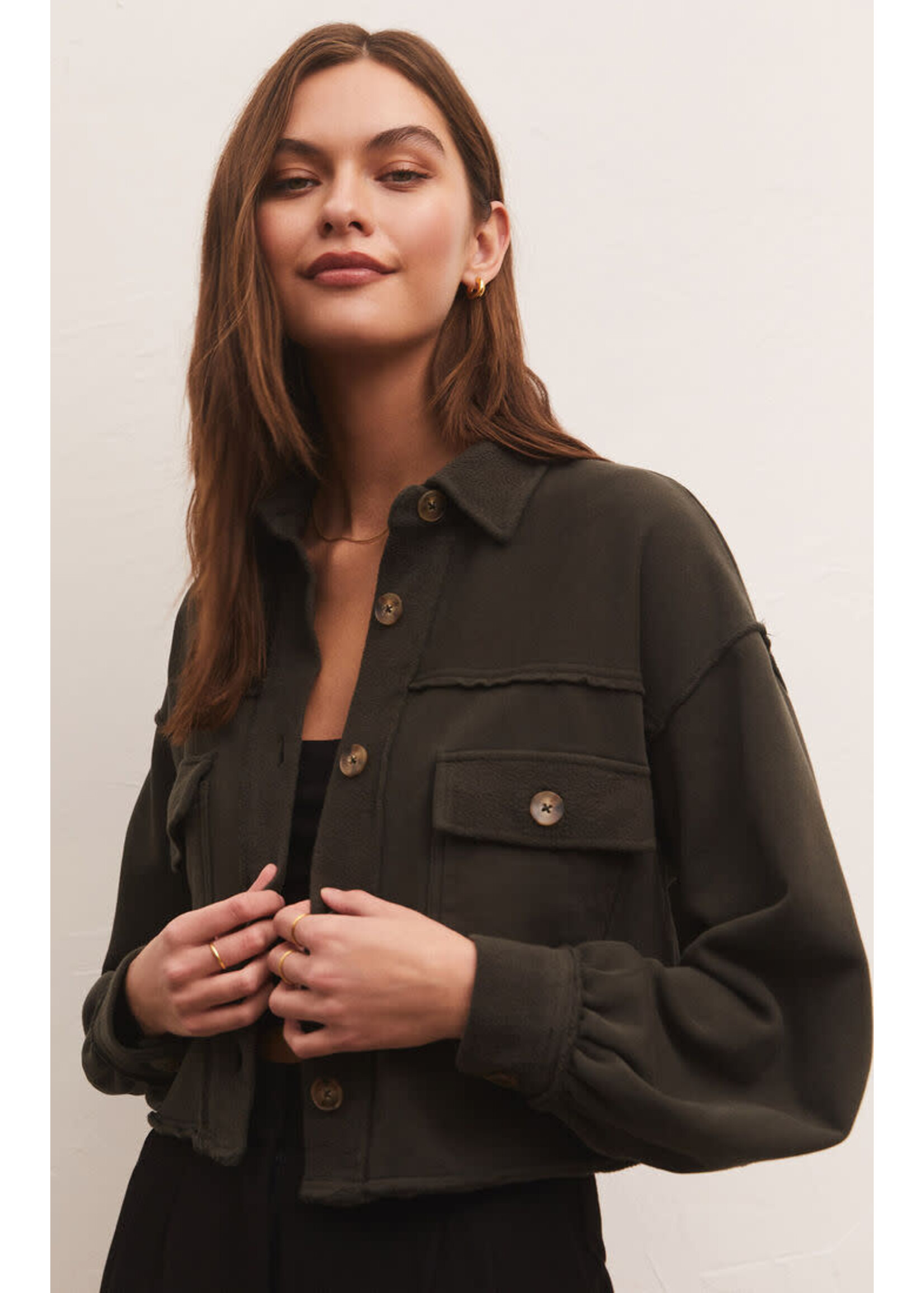 Z Supply Abbott Cropped Jacket