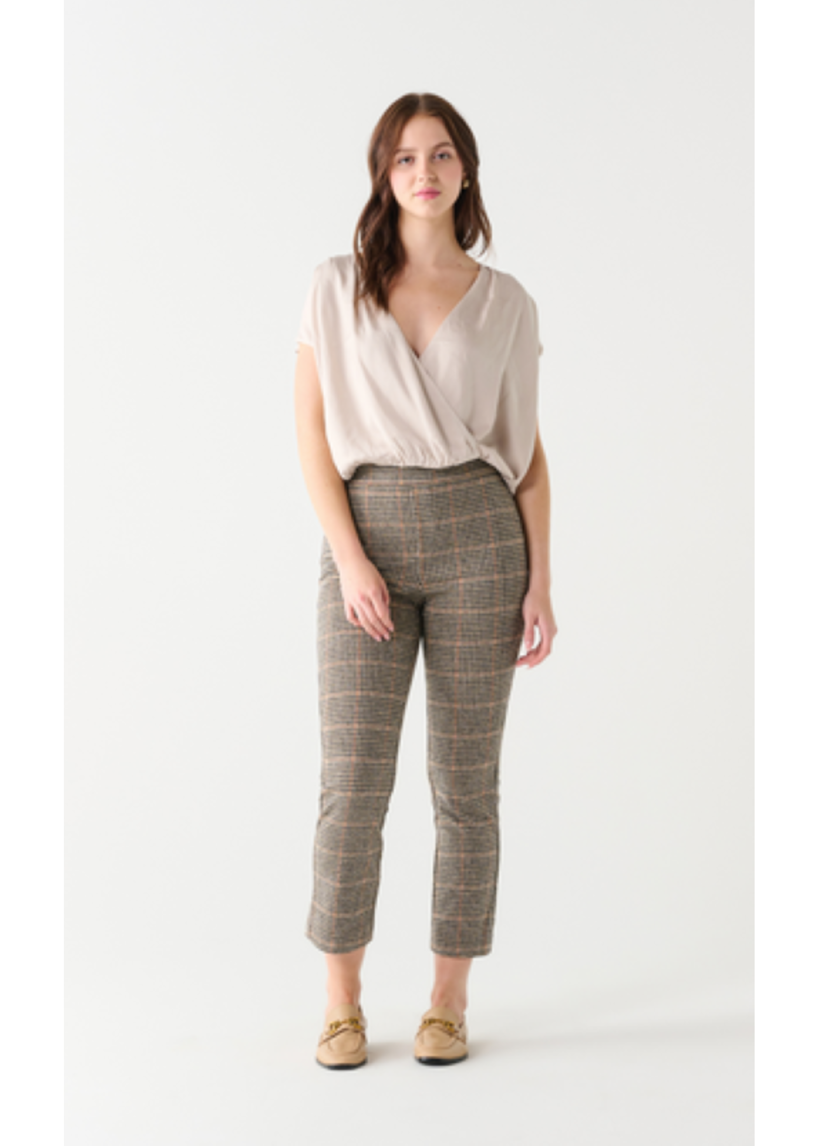 Dex Pull On Straight Knit Pants - Wink Boutiques