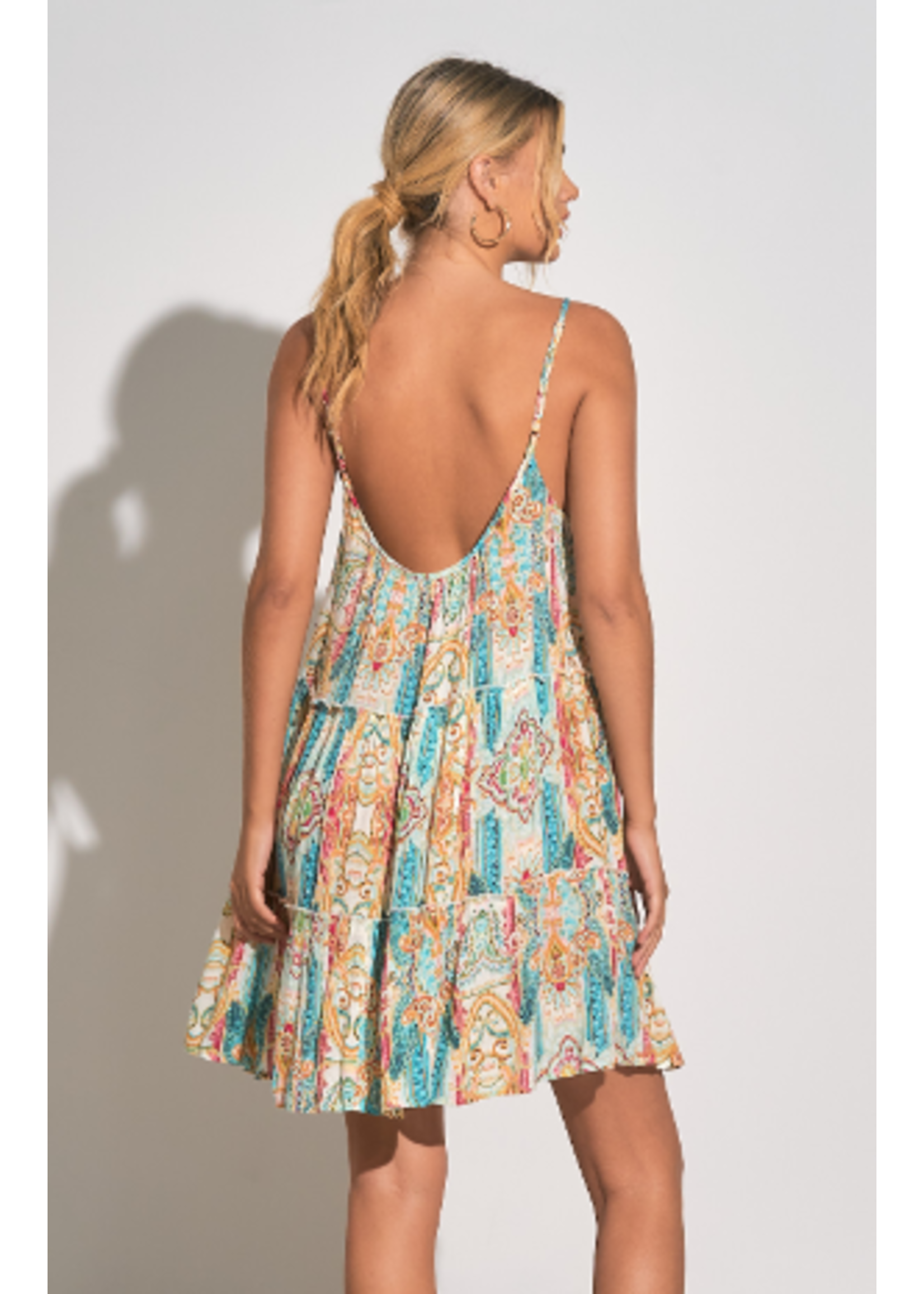 Elan Ibiza Print dress