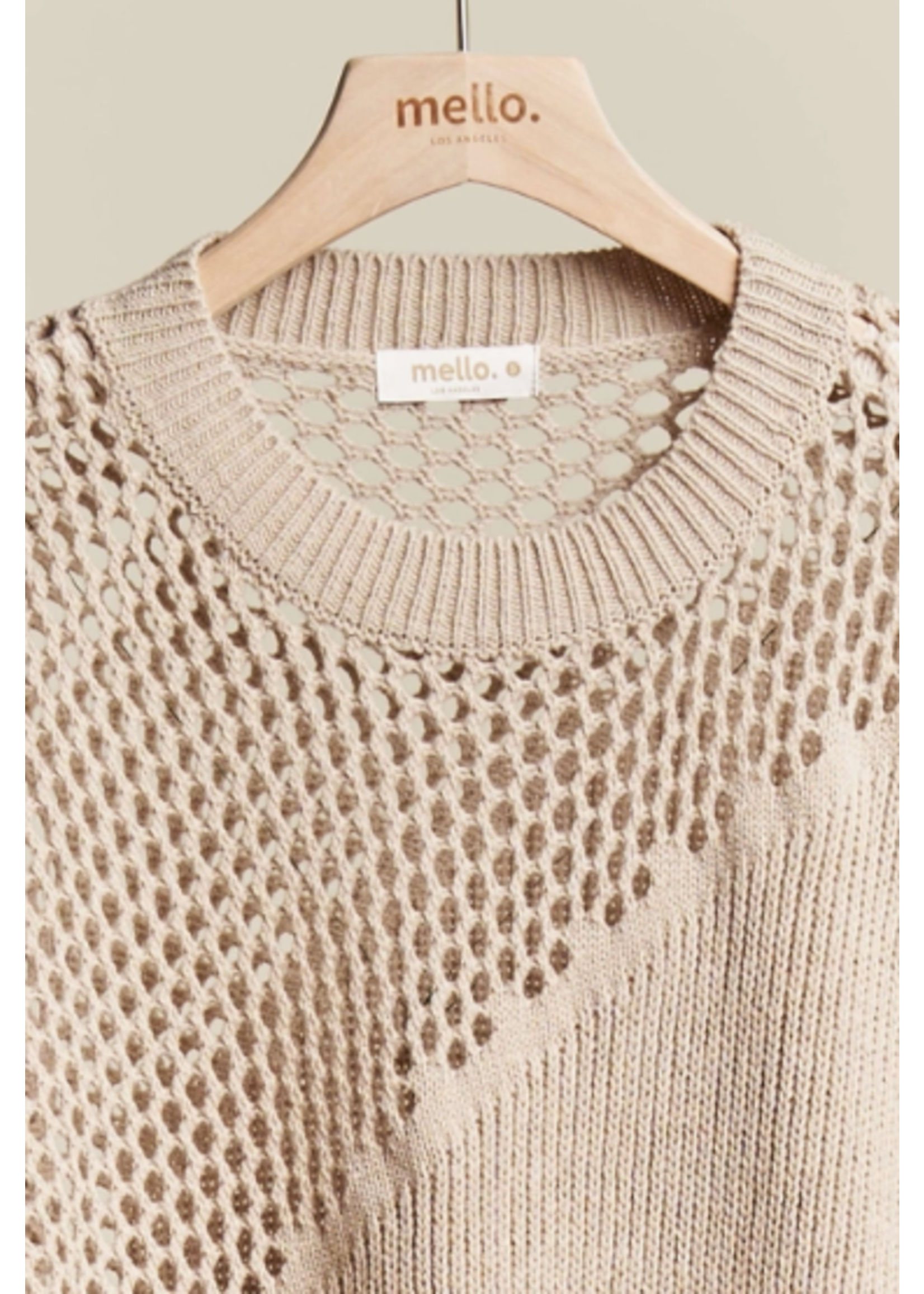 Mello M Multi textured sweater