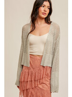 Hem & Thread HT Seafoam Knit Cardi