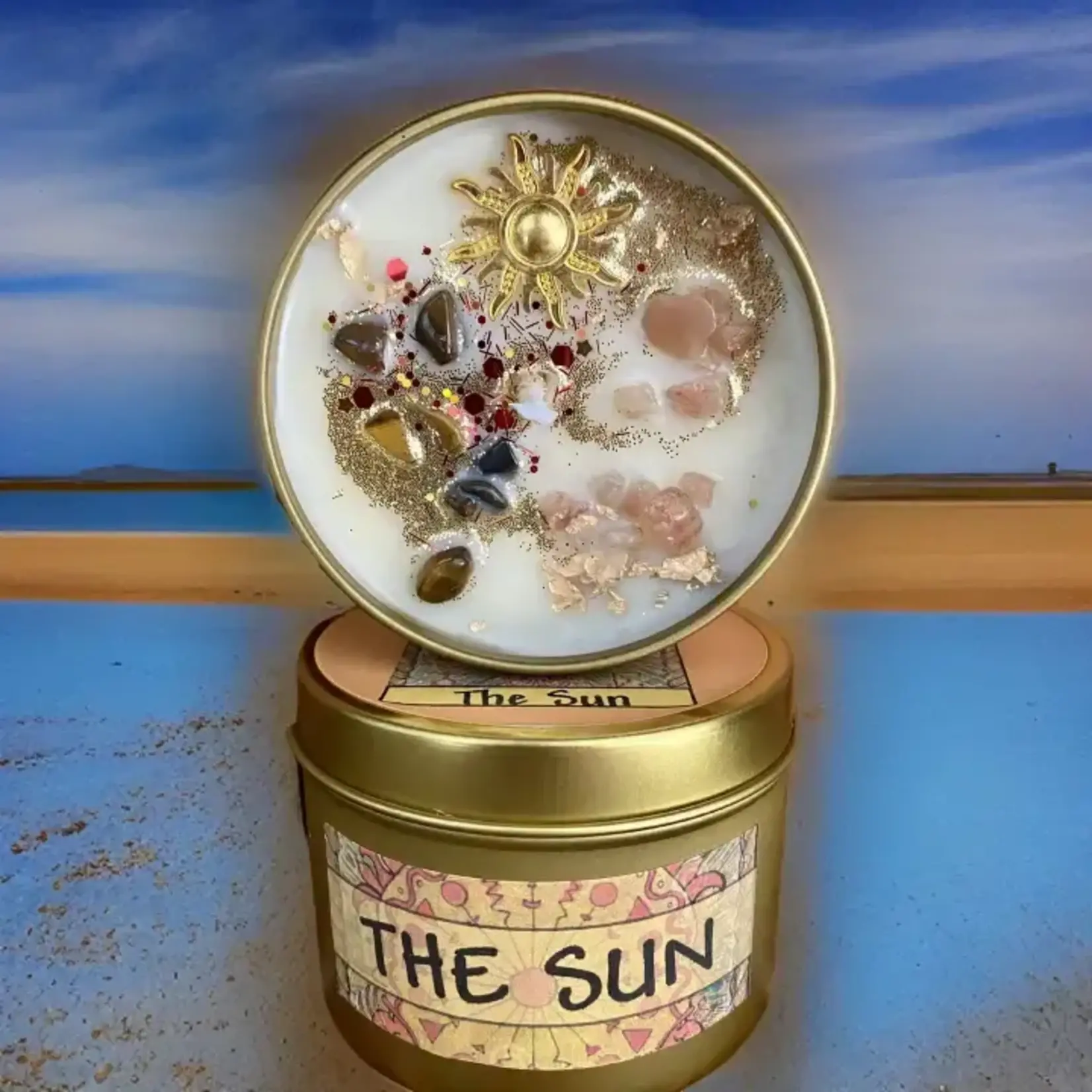 RH Sun Crystal Candle