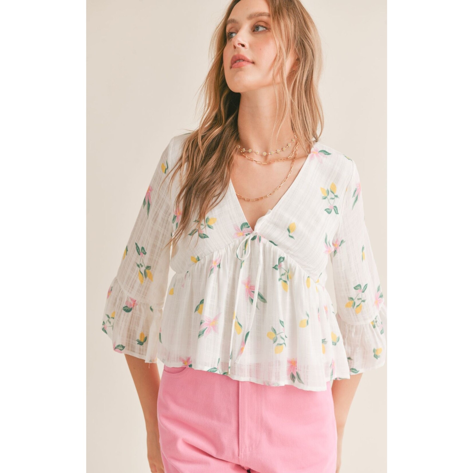 Sadie Sage SS Spring Cleaning Top