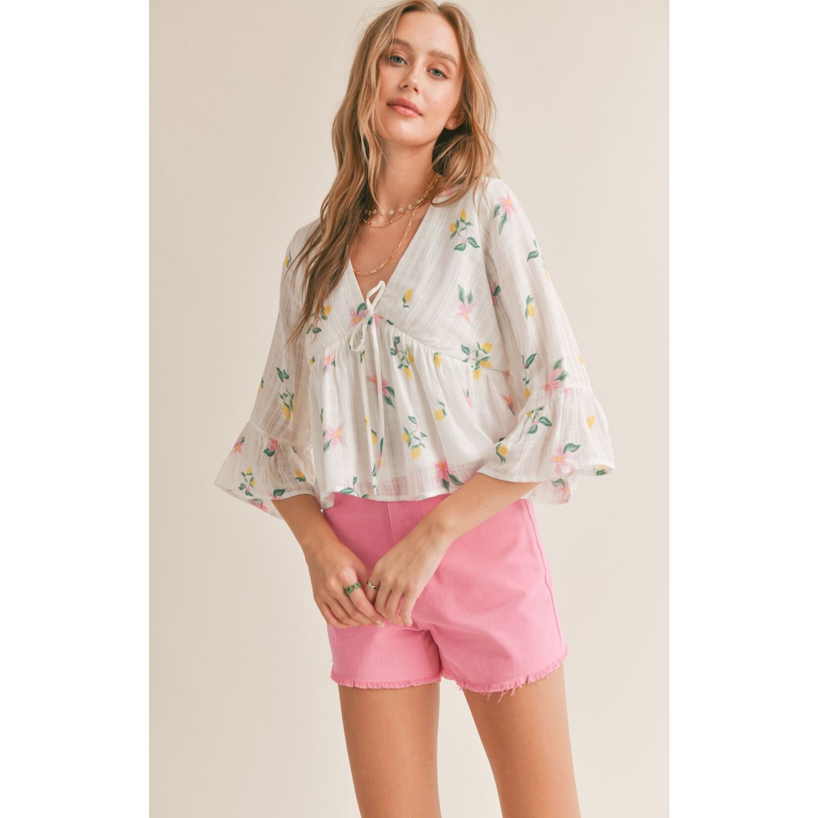 Sadie Sage SS Spring Cleaning Top