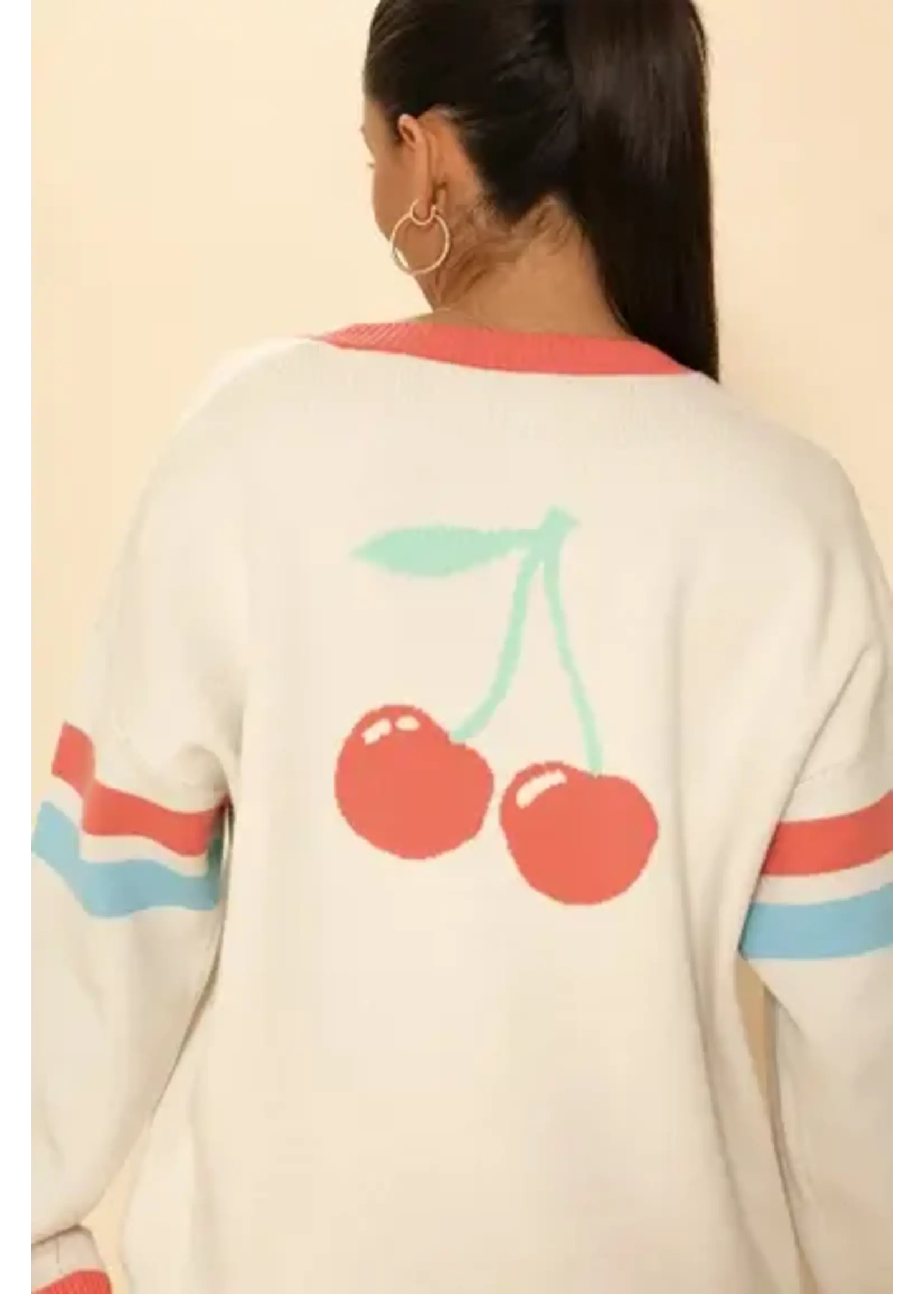 Miss Sparkling MS Cherry Sweater