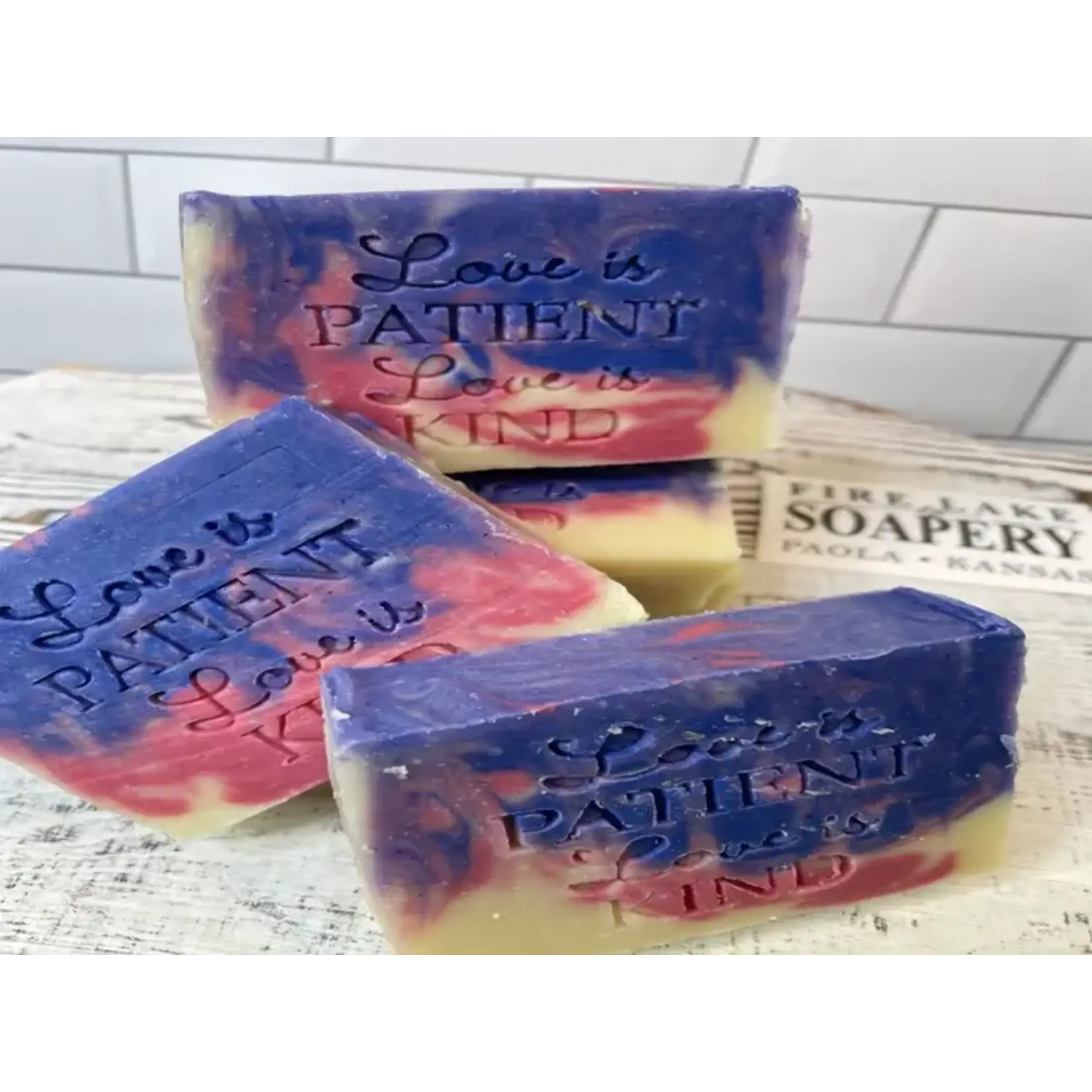 Fire LAke Soap Love is Patient Soap