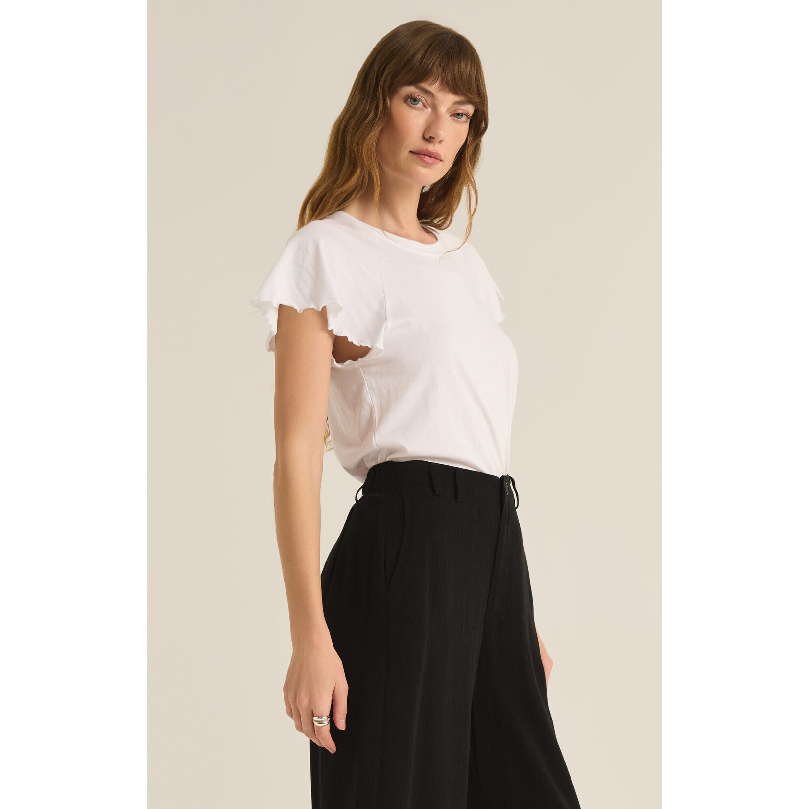Z Supply ZS Abby Flutter Tee