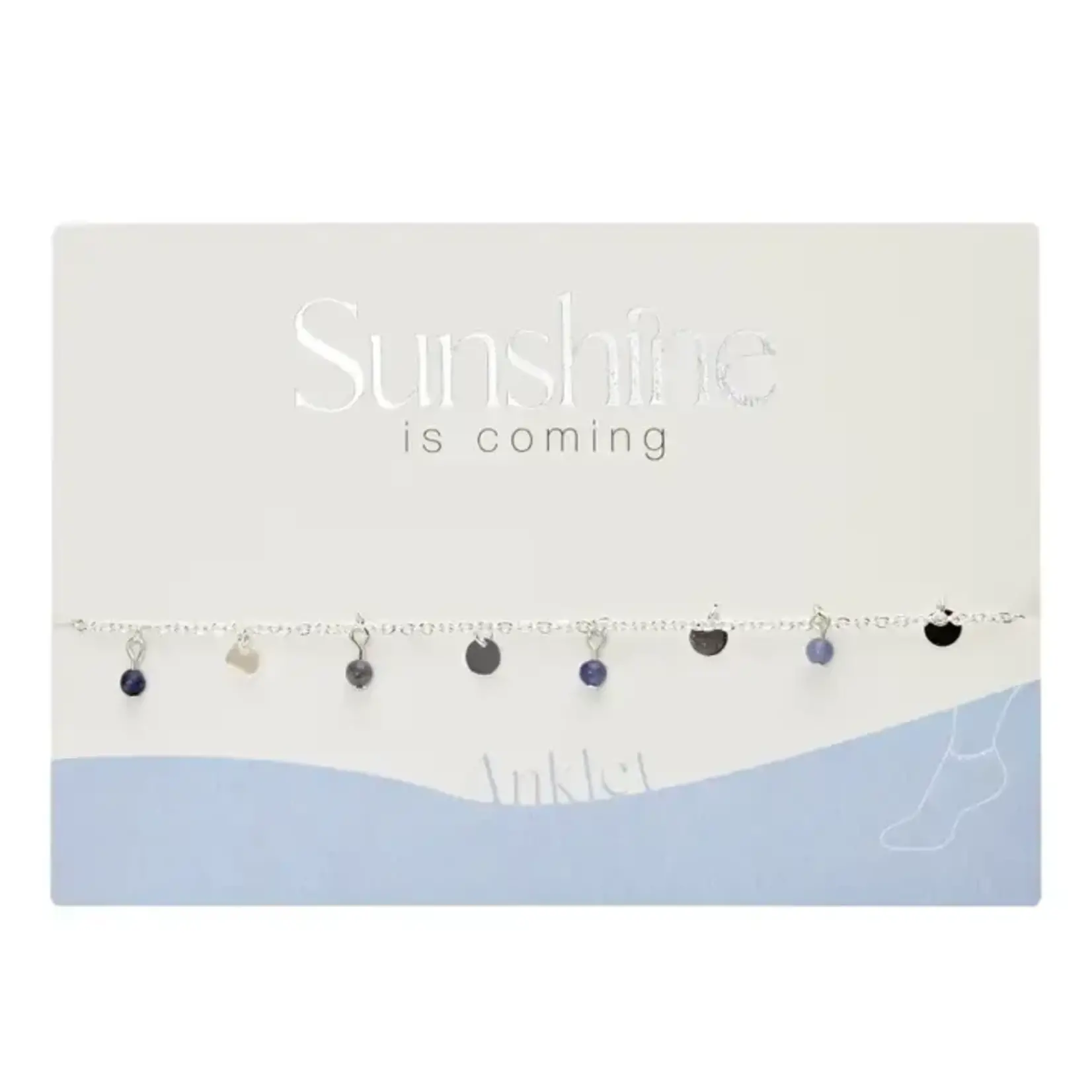 Faire F Sunshine is Coming Anklet