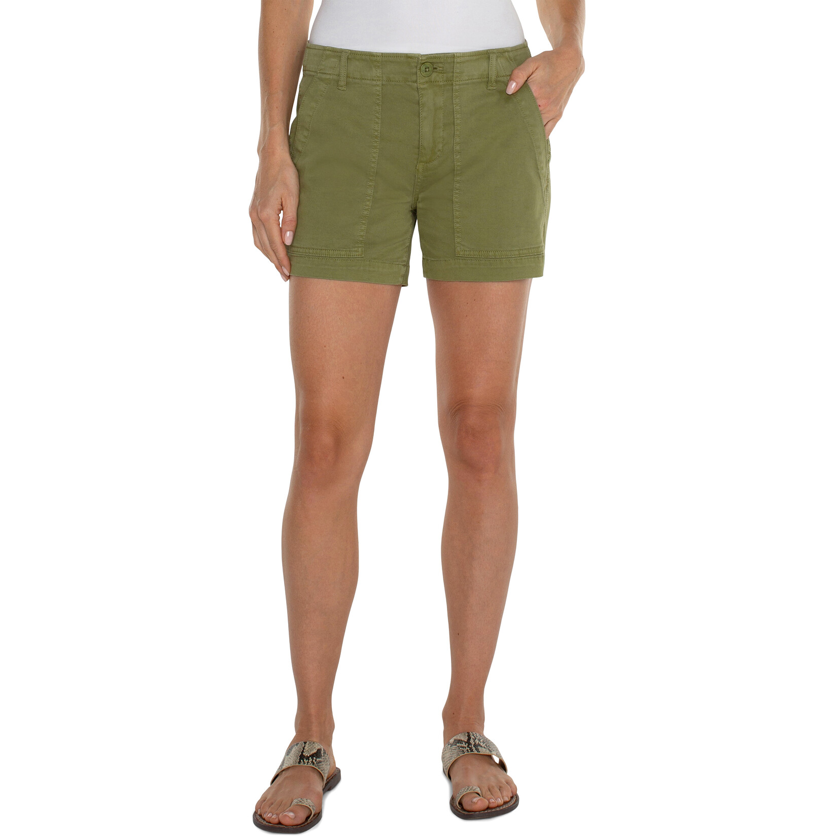 Liverpool LP Utility Short w/ Pockets