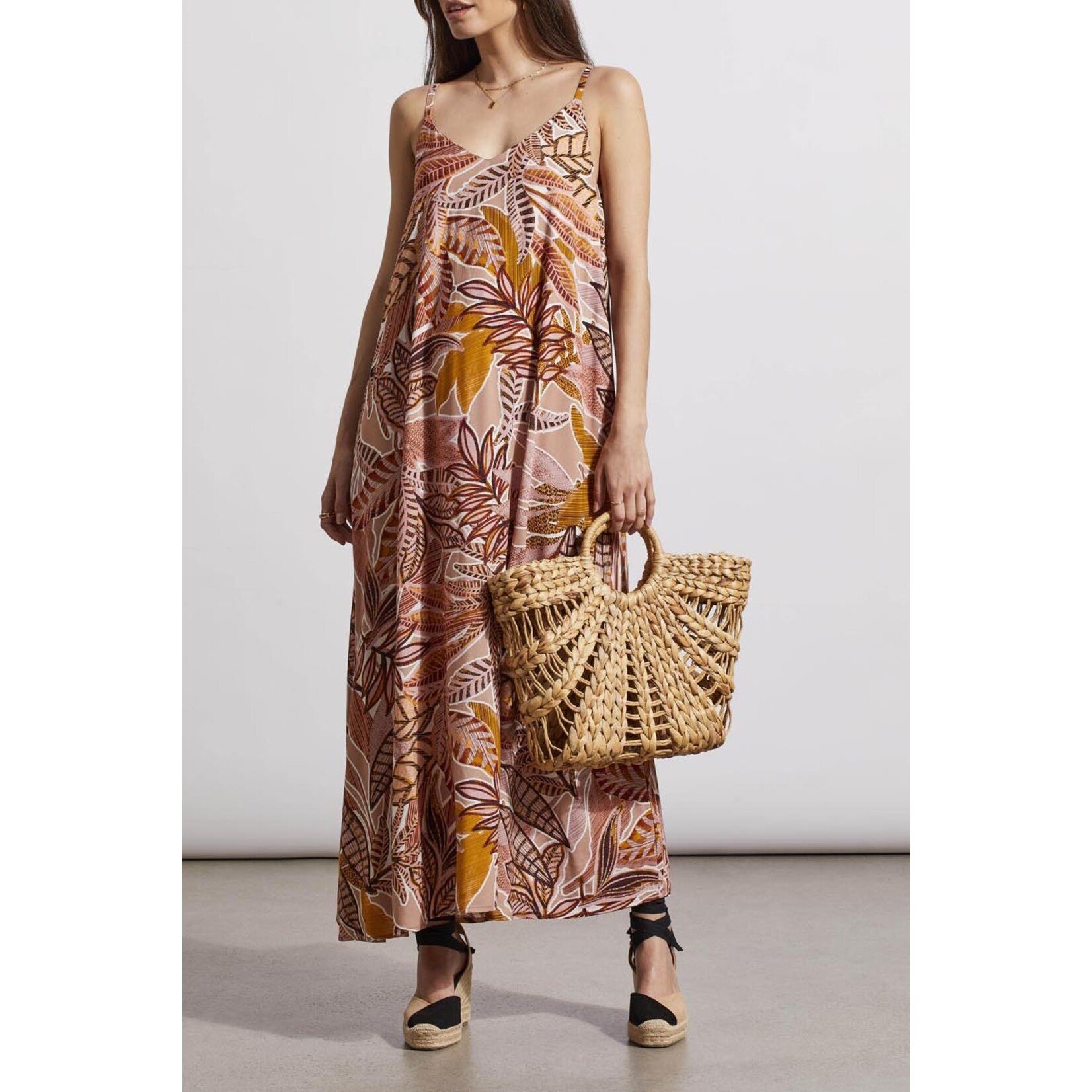 Tribal T Maxi Flow Dress