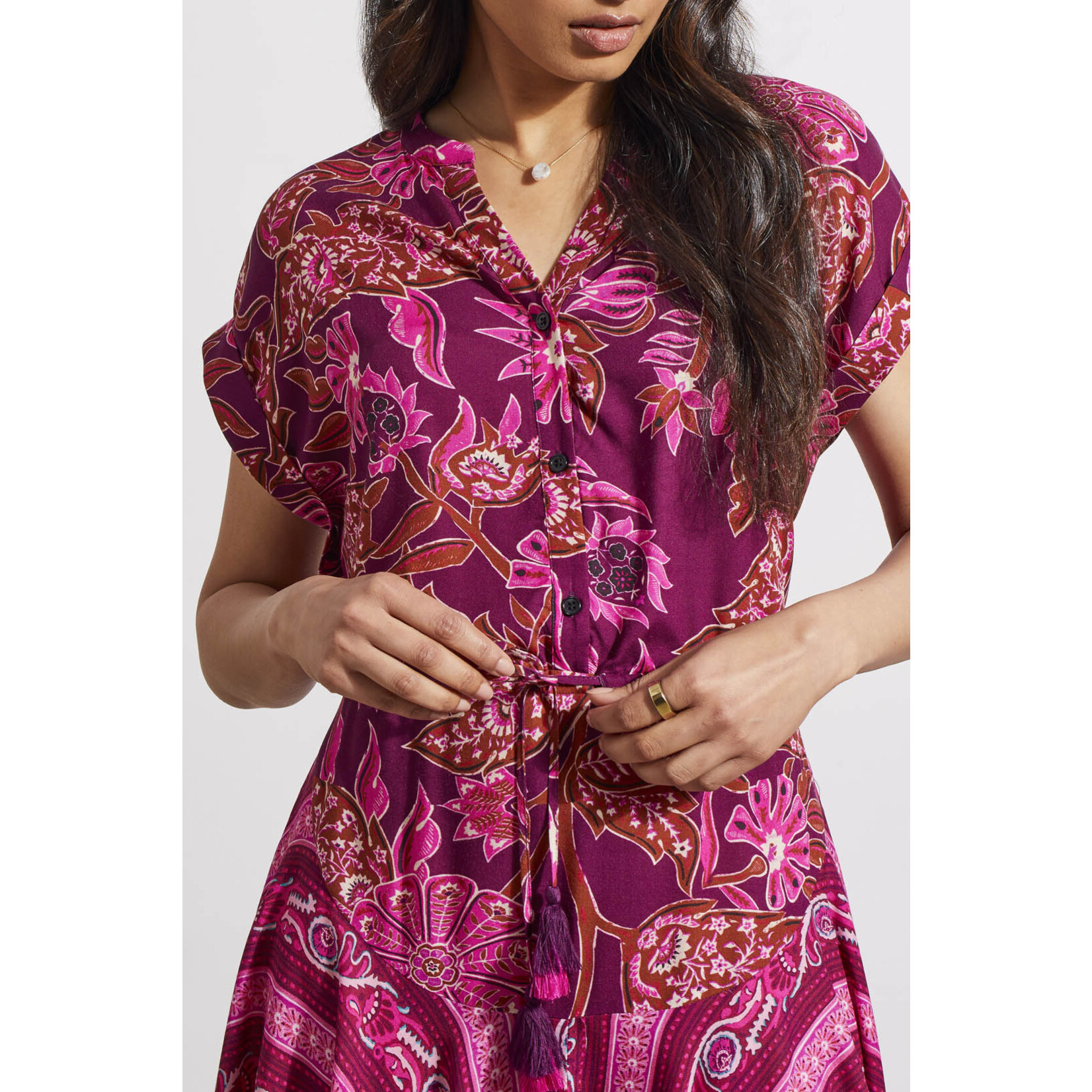 Tribal T Combo Print Dress