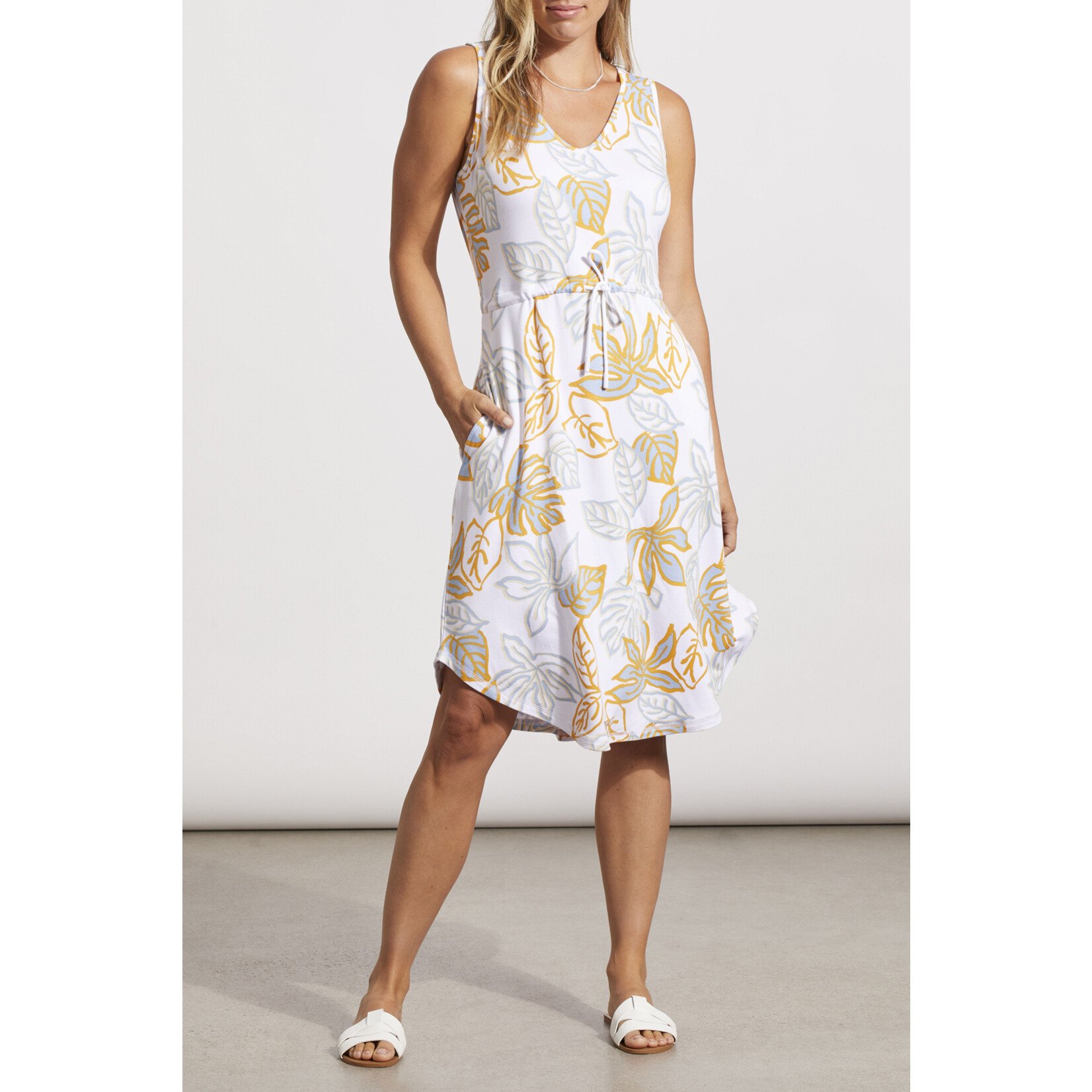 Tribal T Knit Dress Drawcord