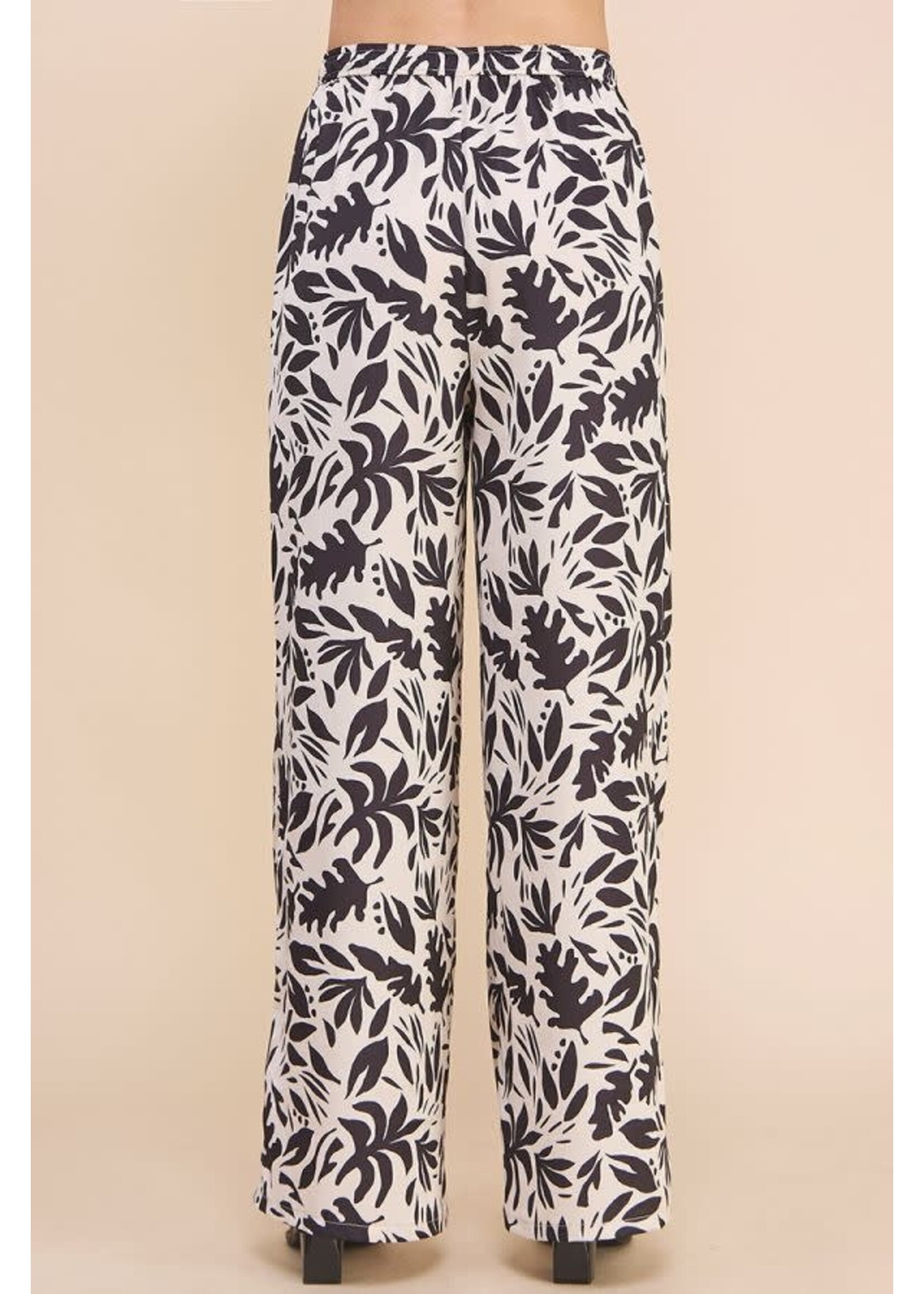 Allie Rose AR Printed  Palm Pants