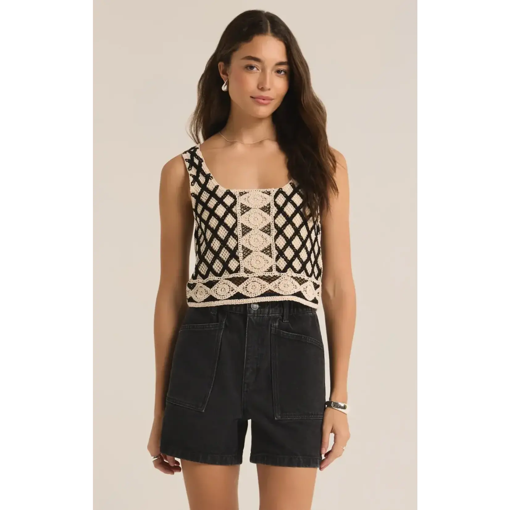 Z Supply ZS Calle Crochet Tank