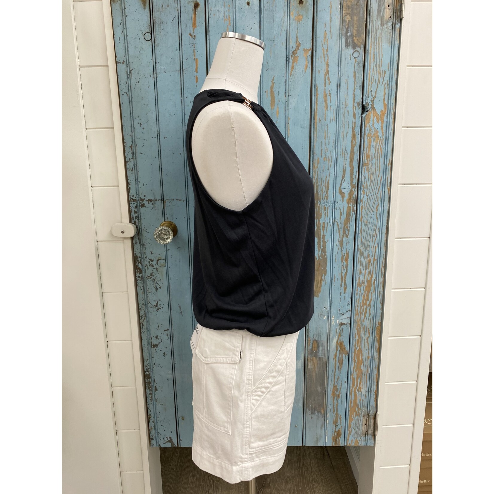 Veronica M VM Ring Cupro Top