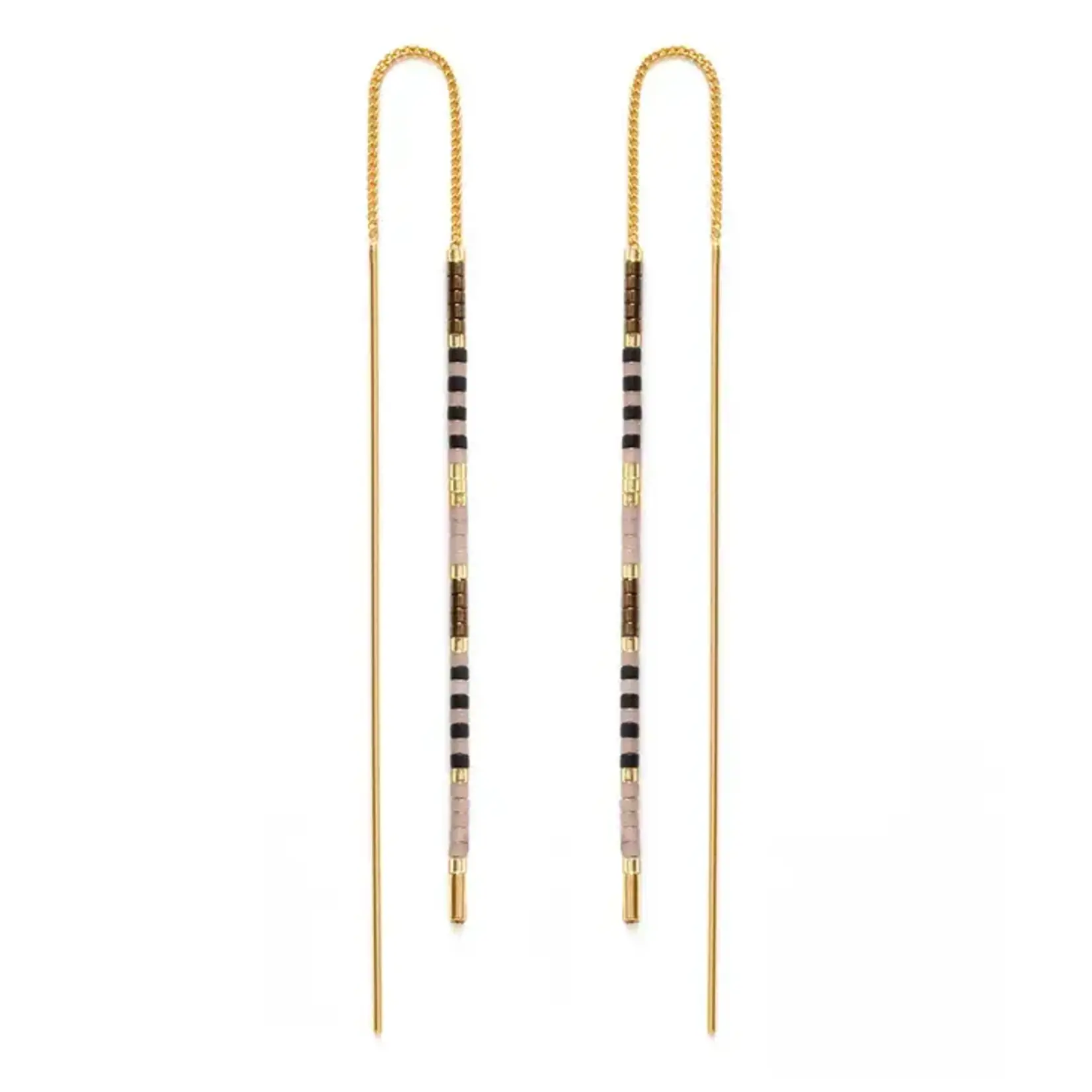 Amano Studio Miyuki Seed Bead Threader Earring
