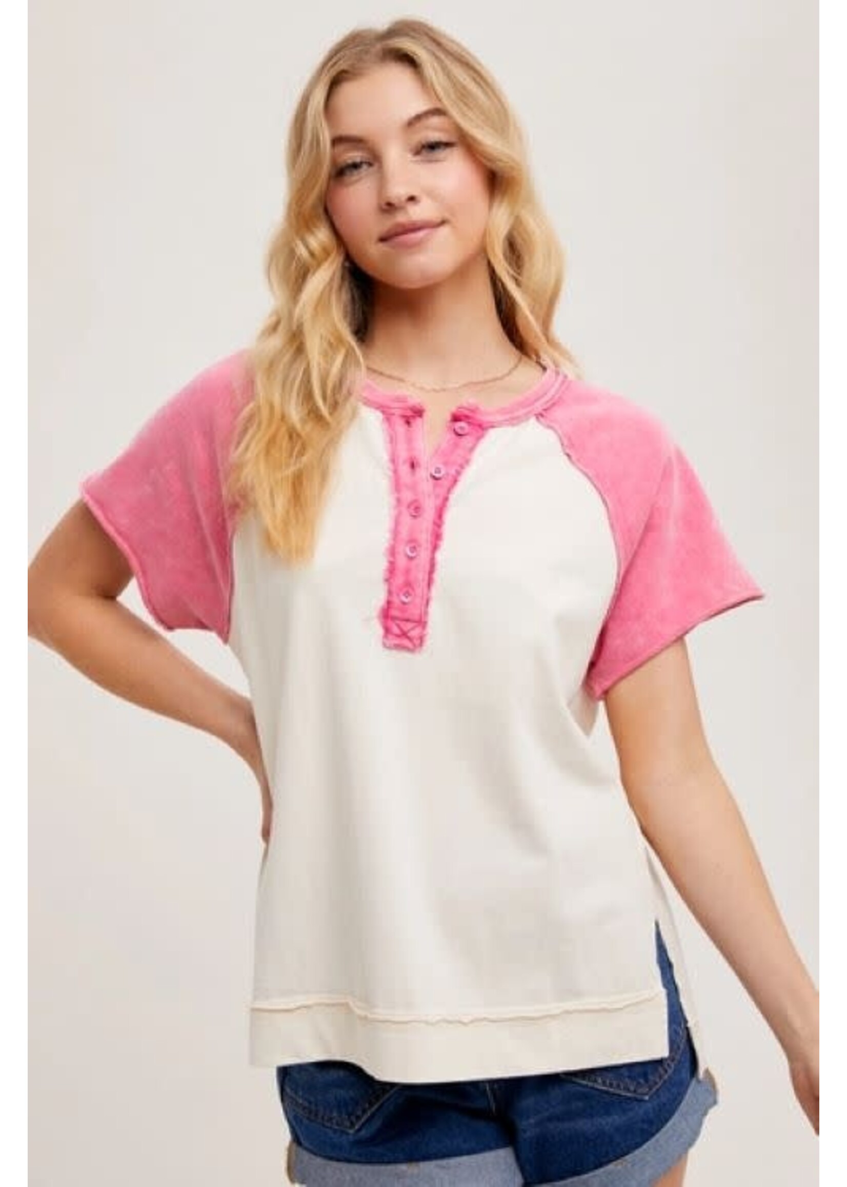 Bluivy BI Half Button T-Shirt