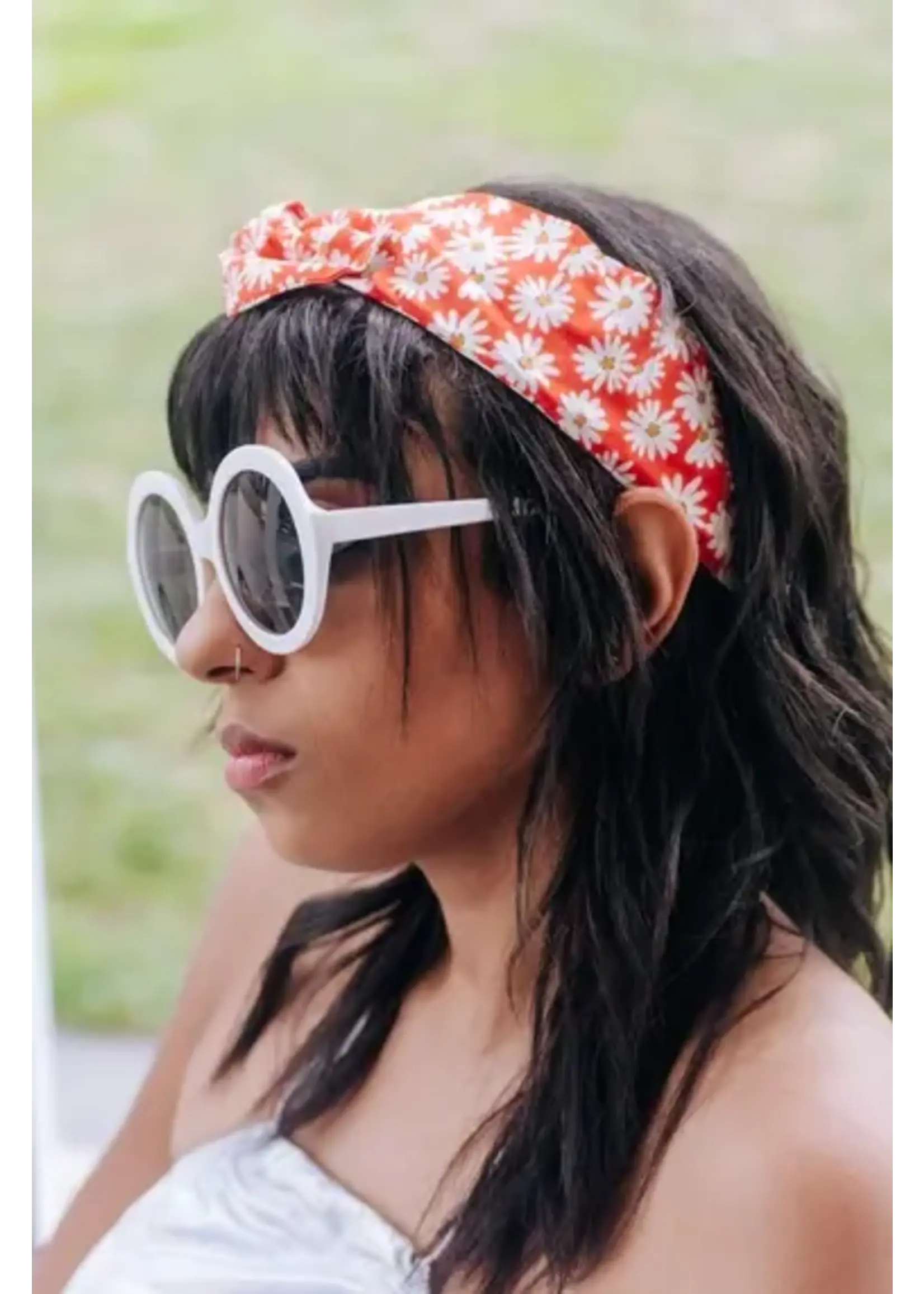 Fashion Meme LLC FM Floral Cotton Bandana