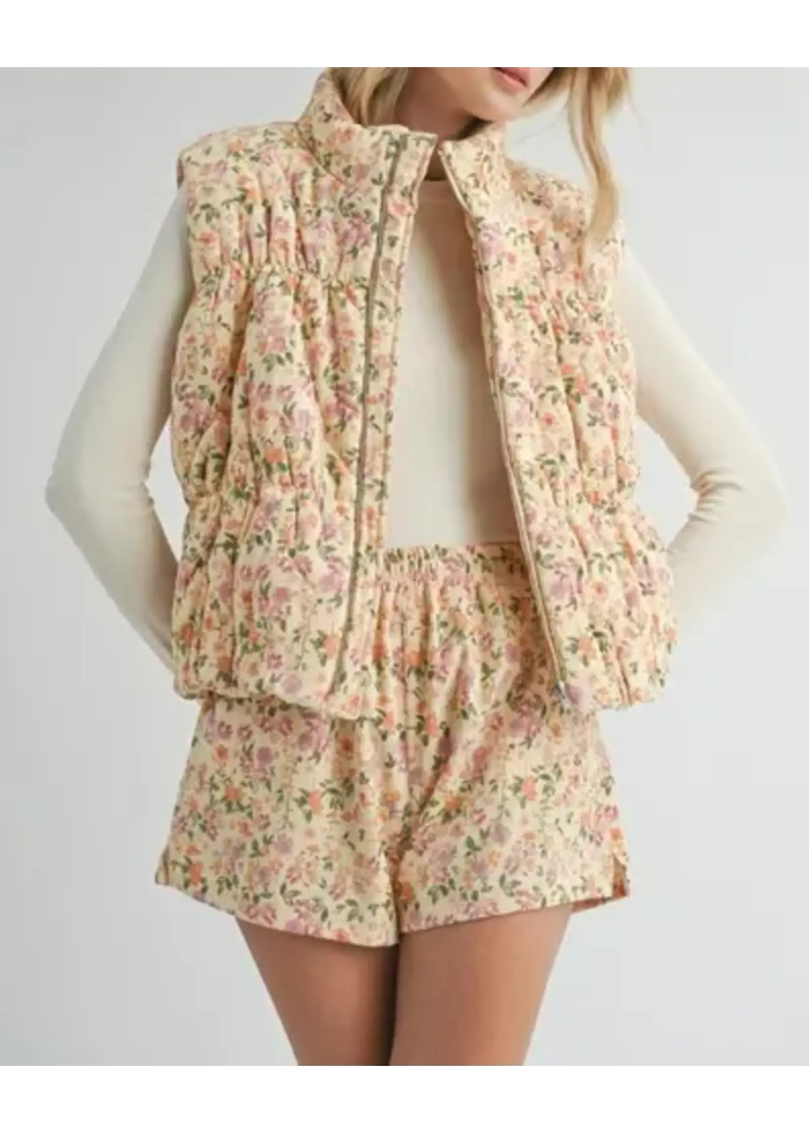 Sadie Sage SS Plantlover Puffer Vest