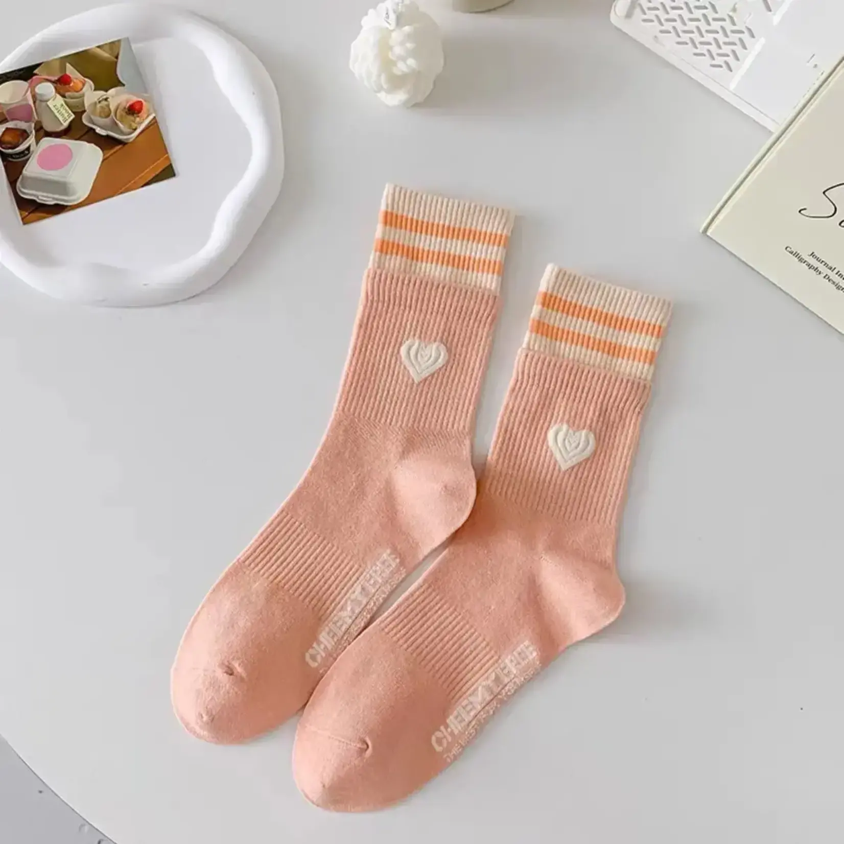 Funkyrel Atzbranding FA Colorblock Heart Socks
