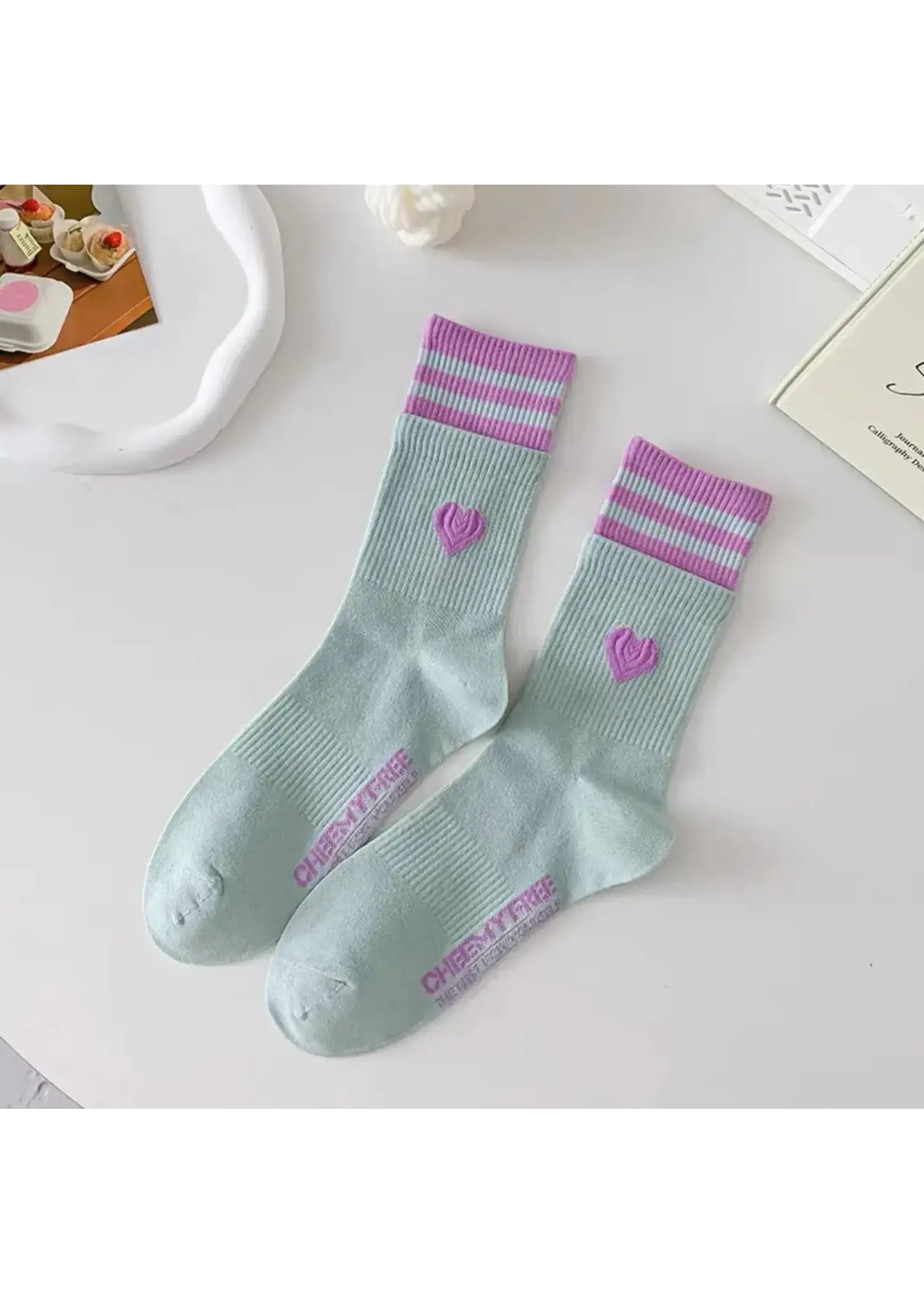 Funkyrel Atzbranding FA Colorblock Heart Socks