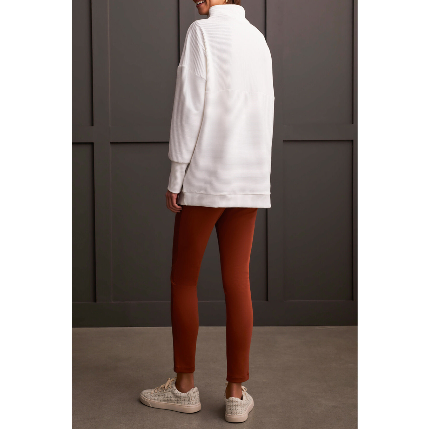 Tribal T Funnel Neck Long Sleeve