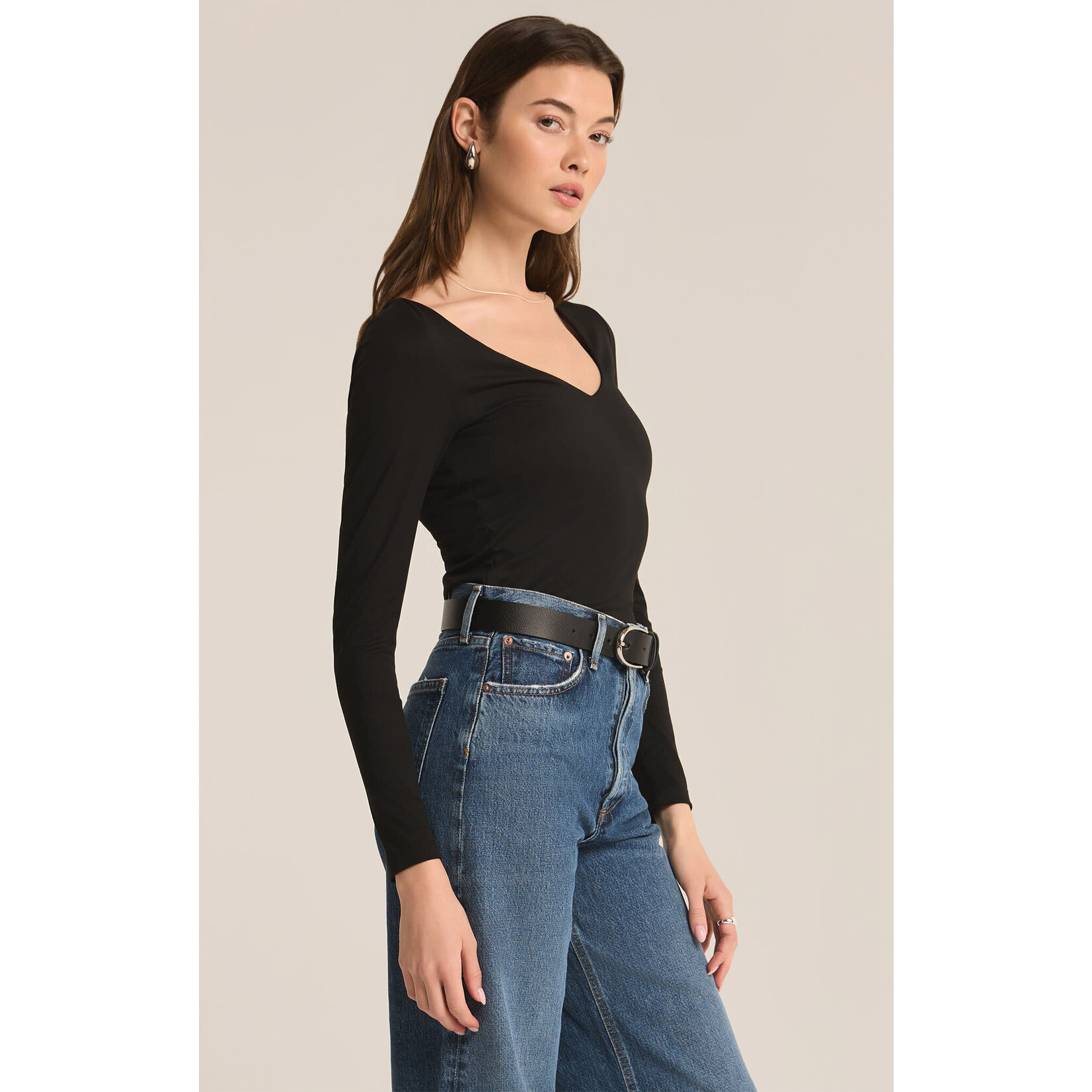 Z Supply ZS Avala L/S So Smooth Top