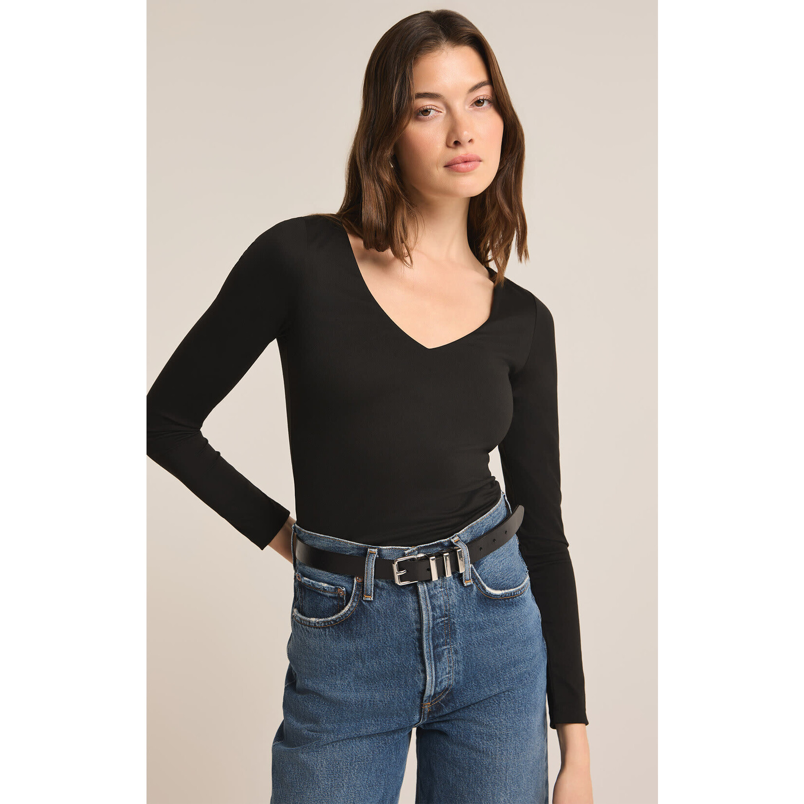 Z Supply ZS Avala L/S So Smooth Top