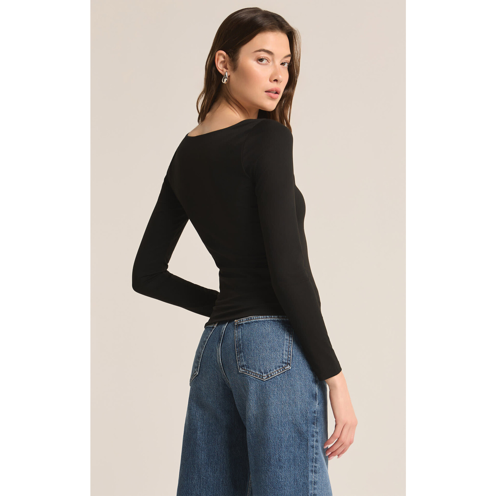 Z Supply ZS Avala L/S So Smooth Top