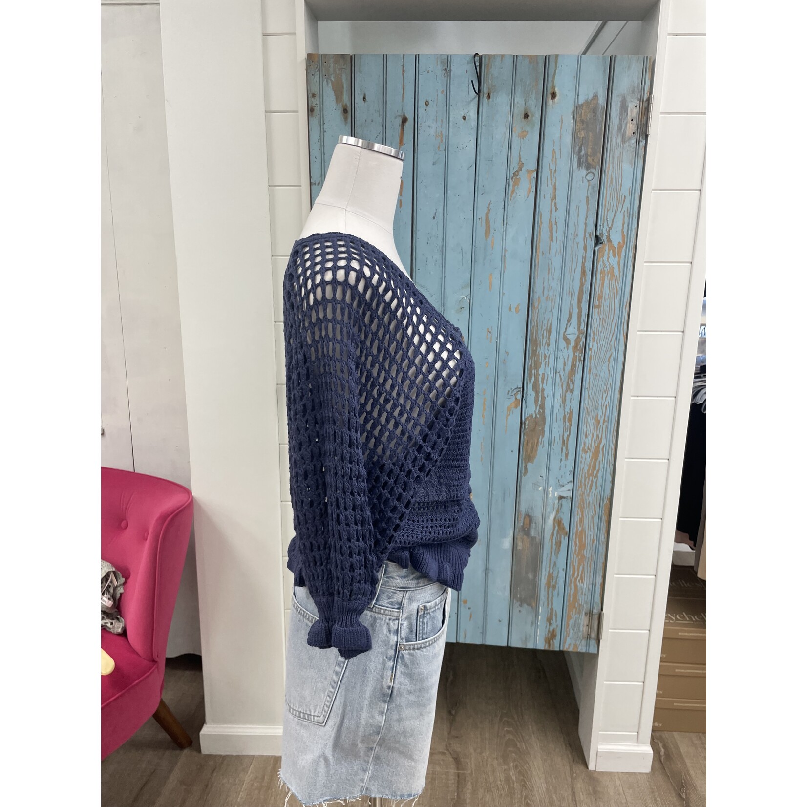 Miracle M Button Down Sweater