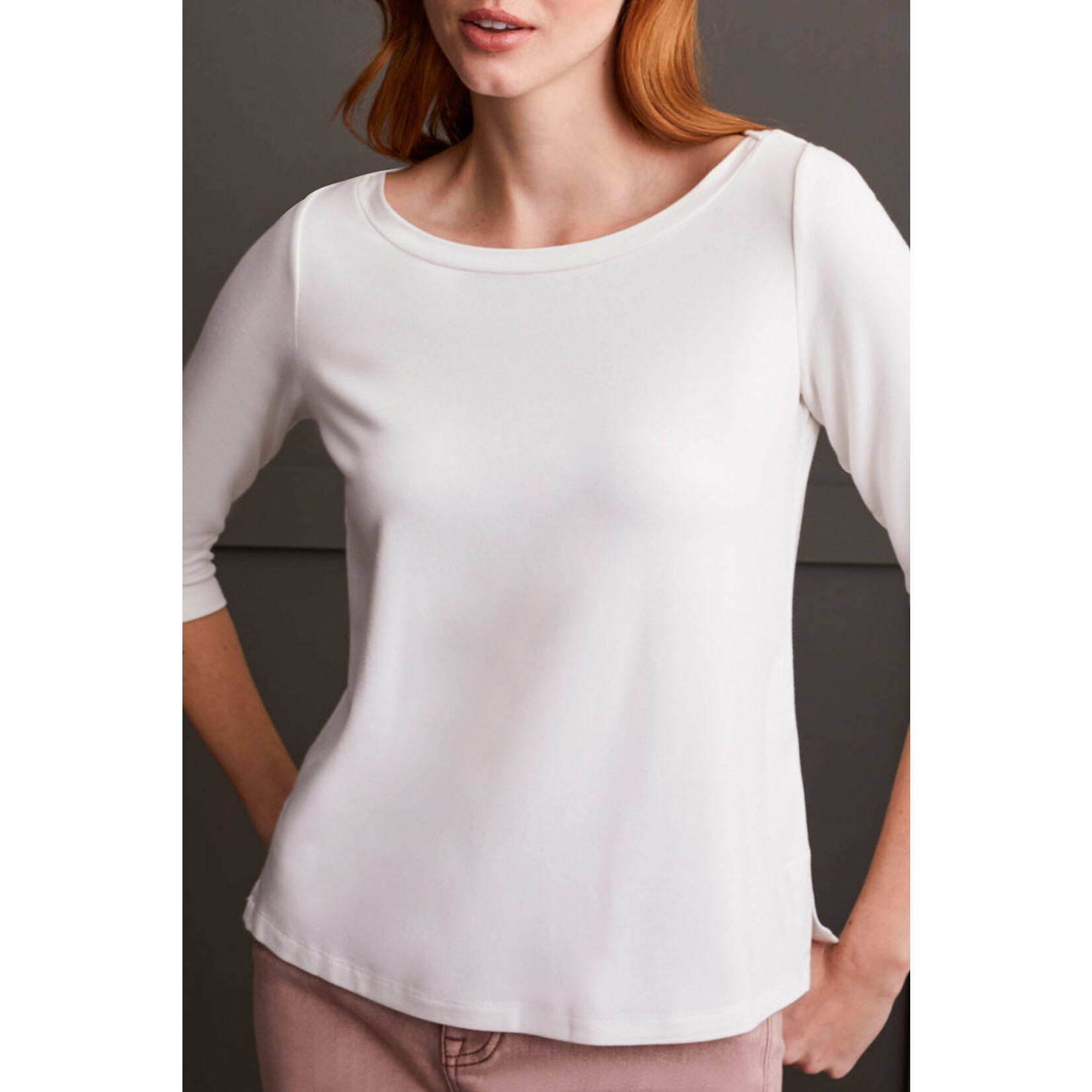 Tribal T 3/4 Sleeve Crew w/ Slits