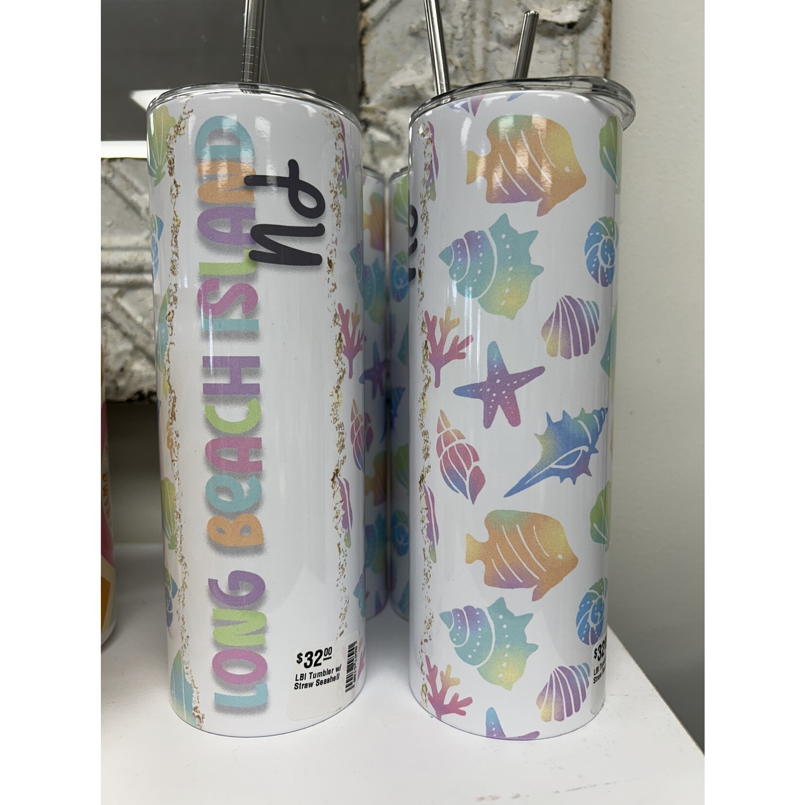 tcbco LBI Tumbler w/ Straw