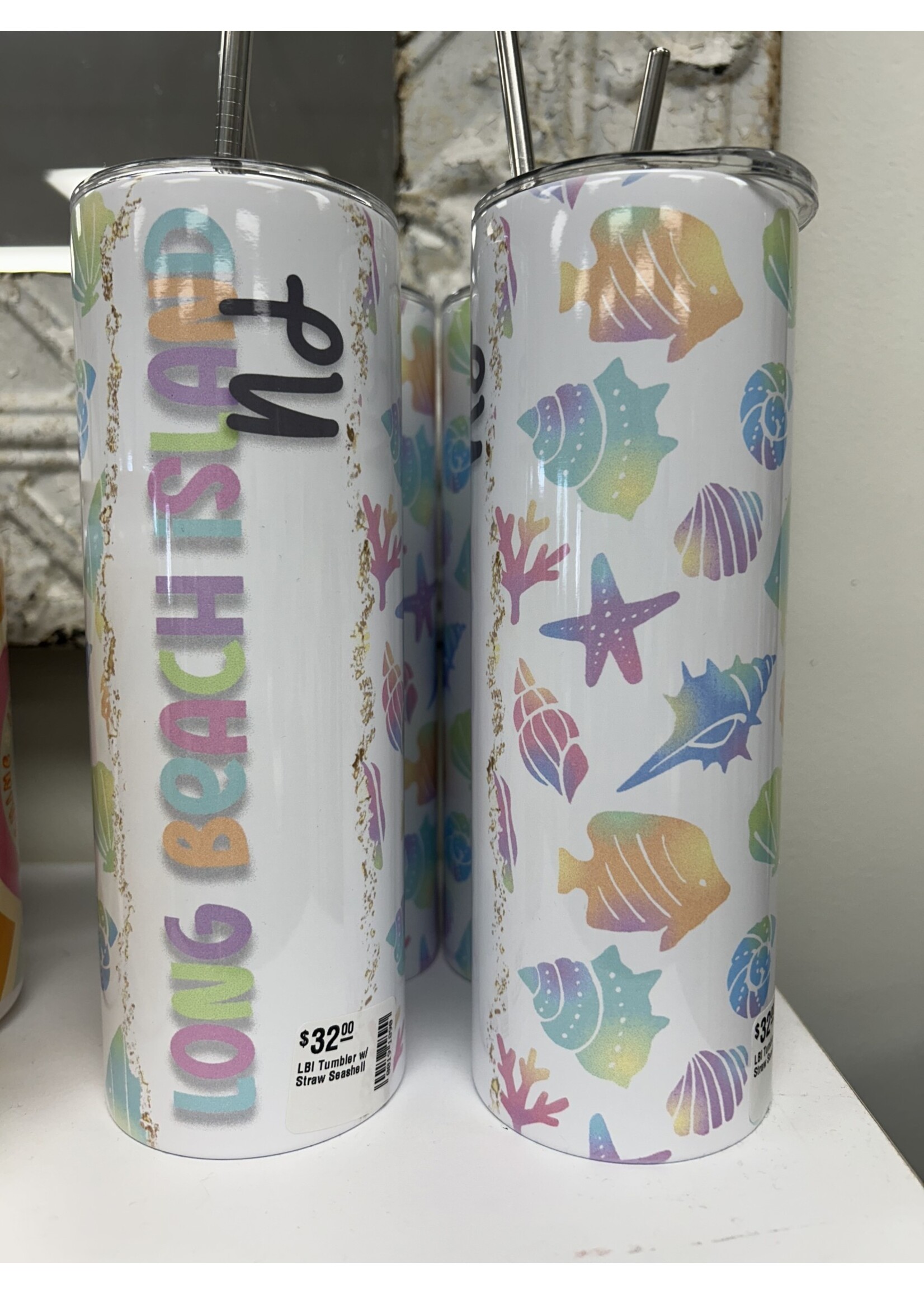 tcbco LBI Tumbler w/ Straw