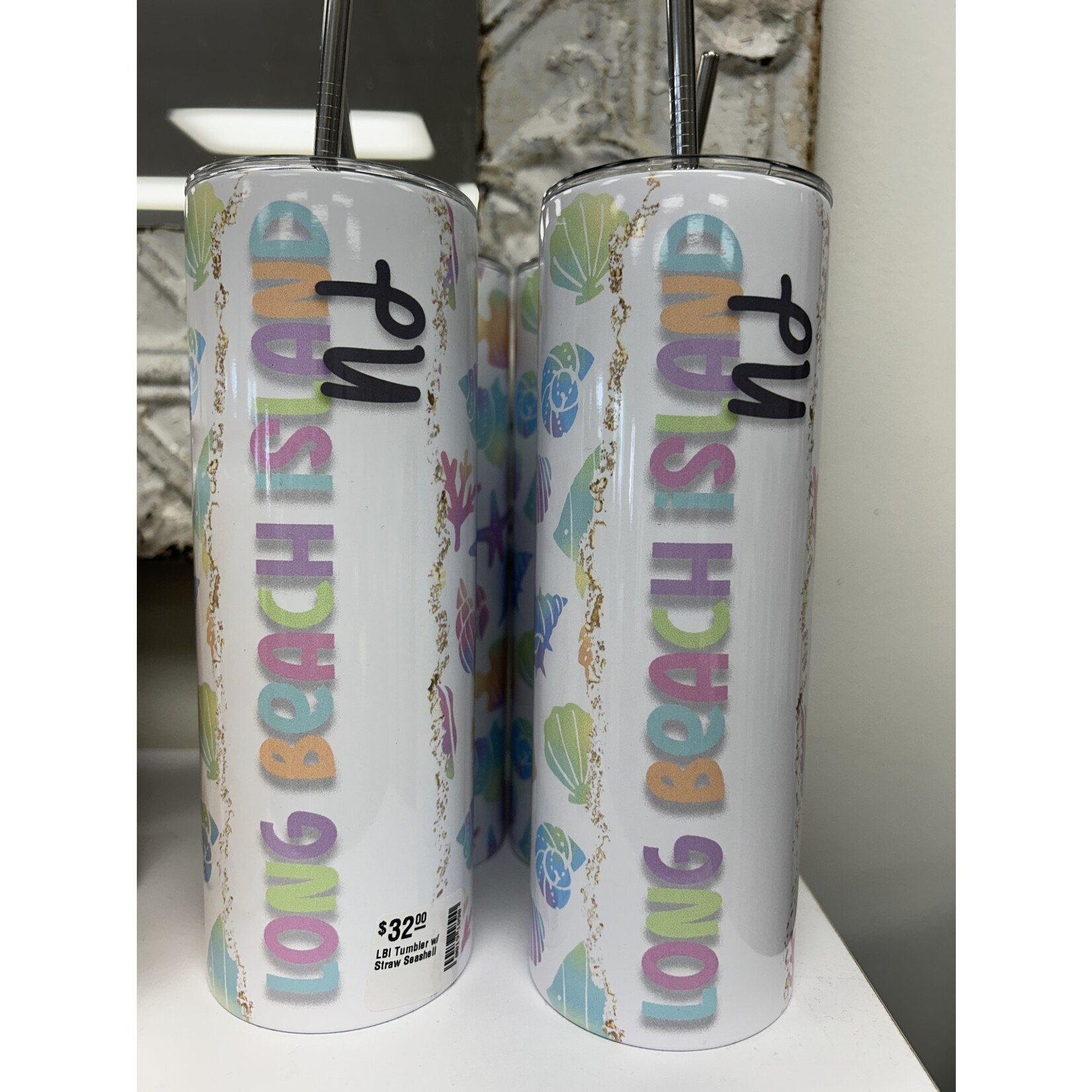 tcbco LBI Tumbler w/ Straw