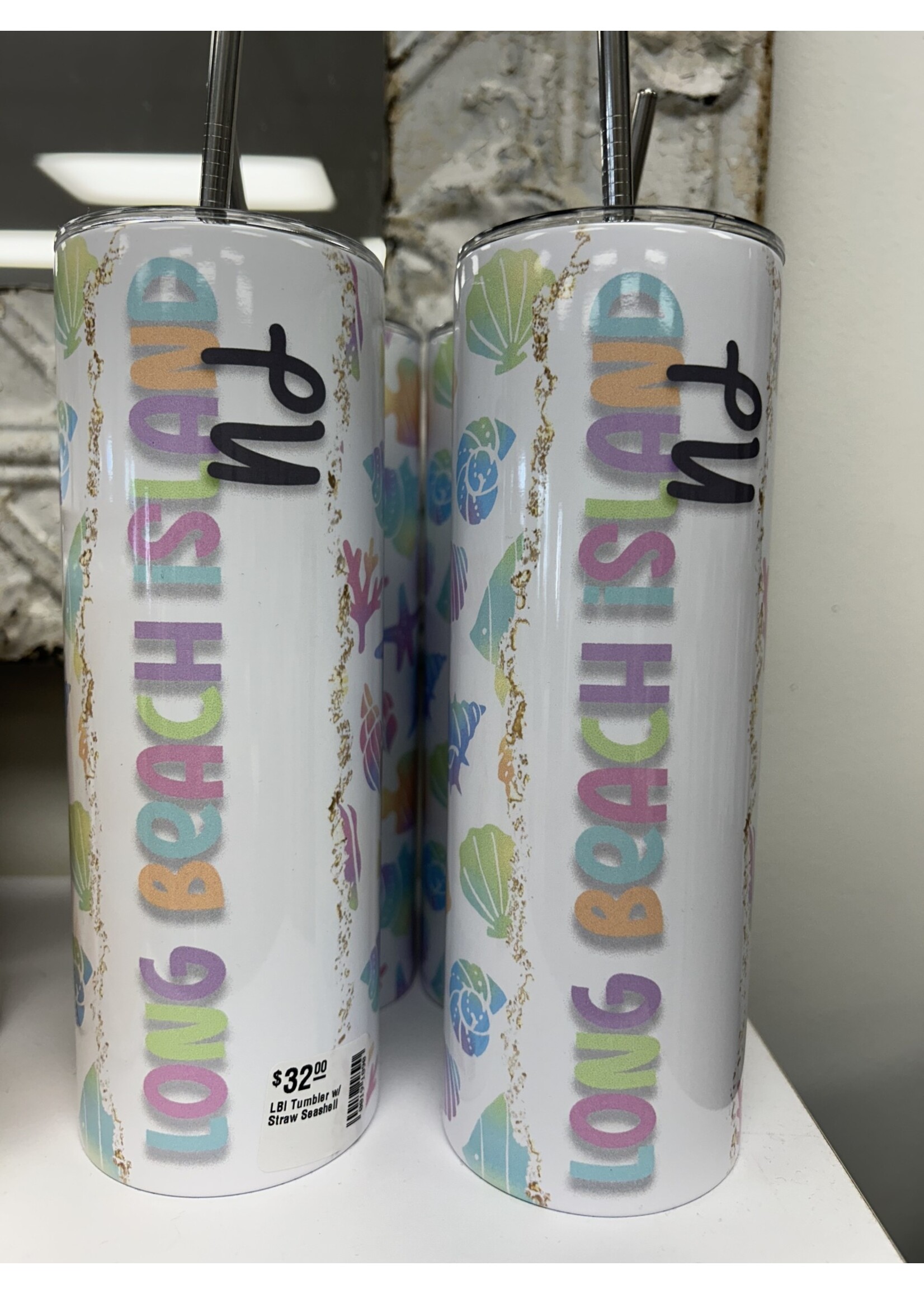 tcbco LBI Tumbler w/ Straw