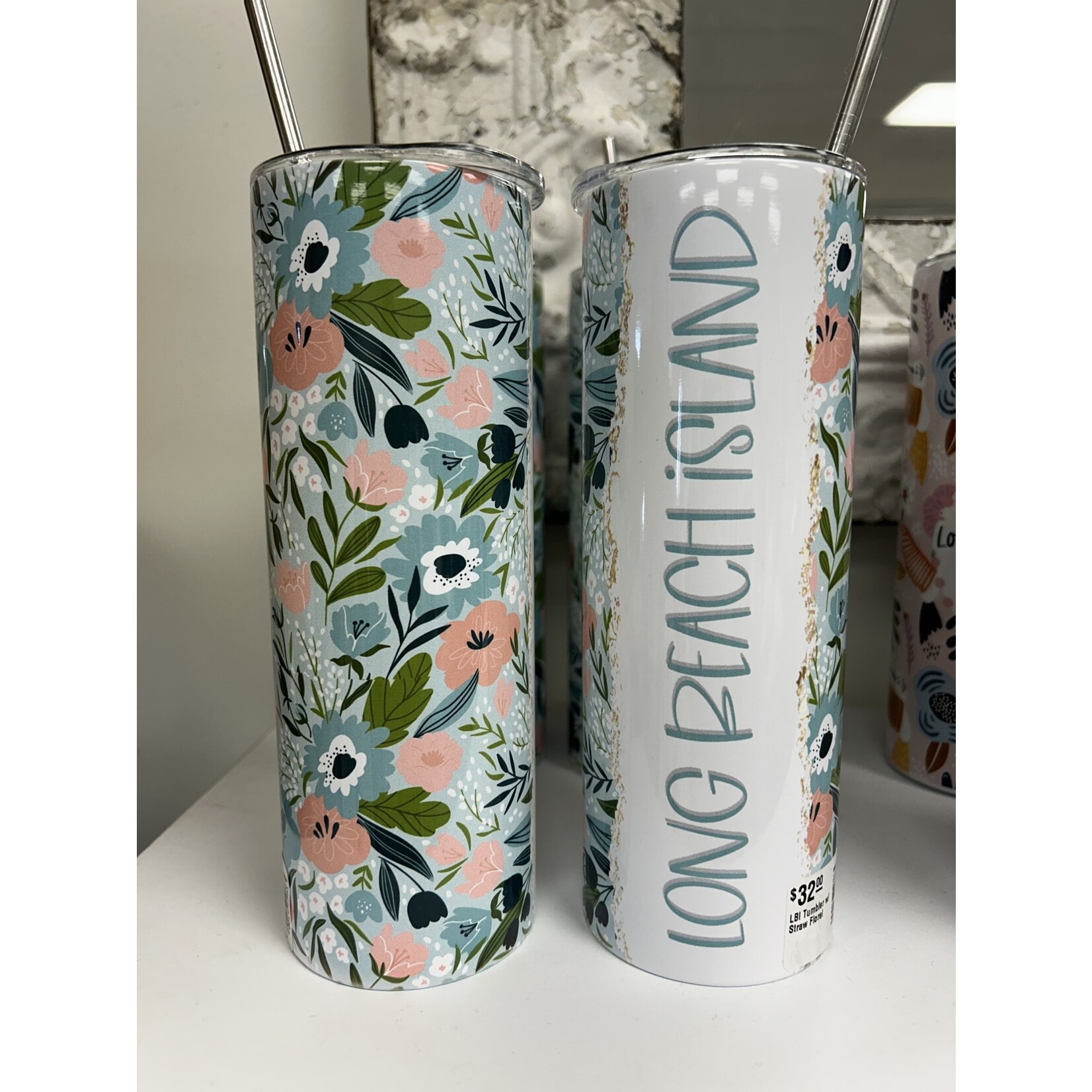 tcbco LBI Tumbler w/ Straw