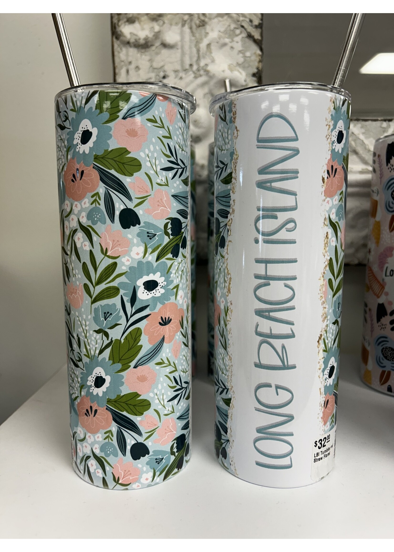 tcbco LBI Tumbler w/ Straw