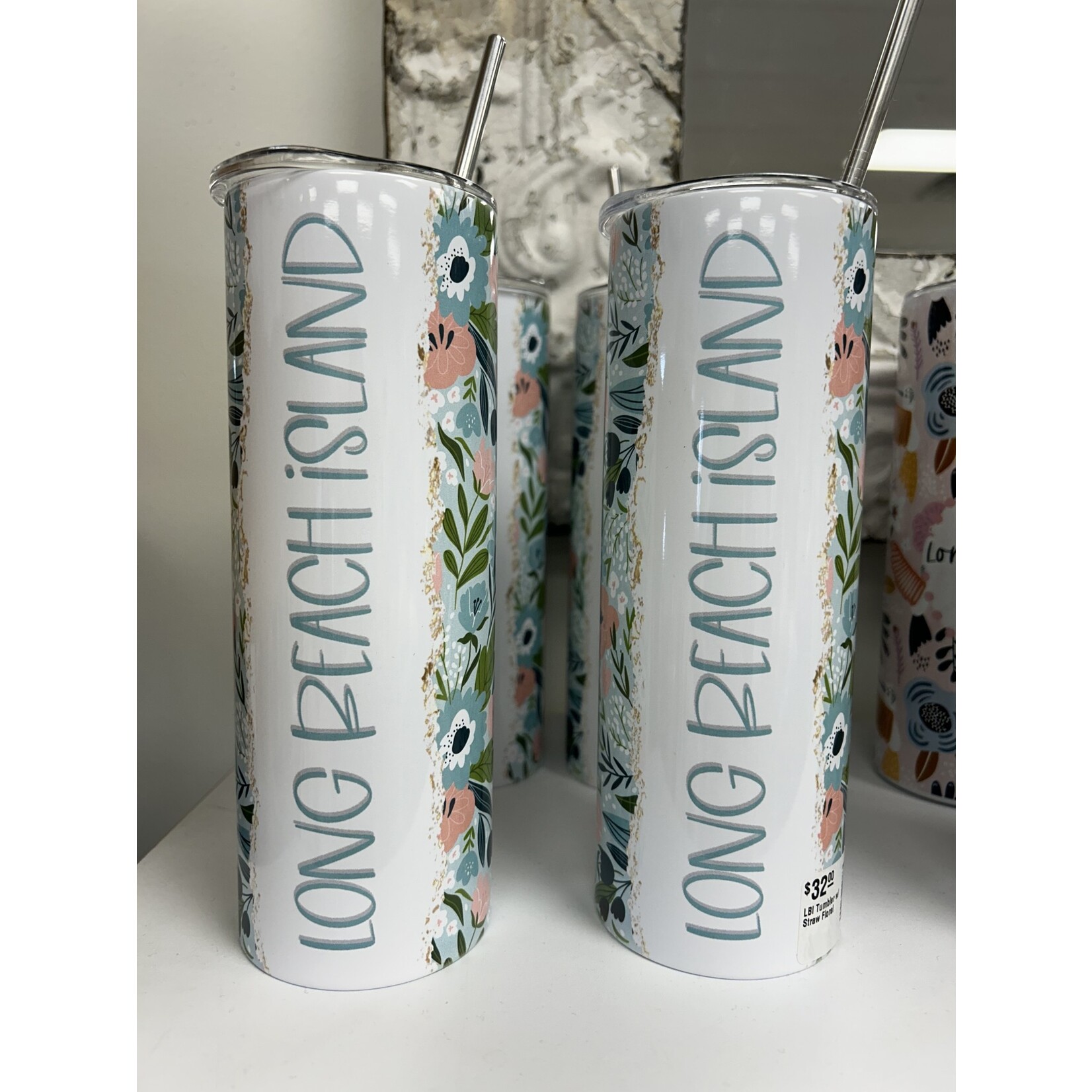 tcbco LBI Tumbler w/ Straw