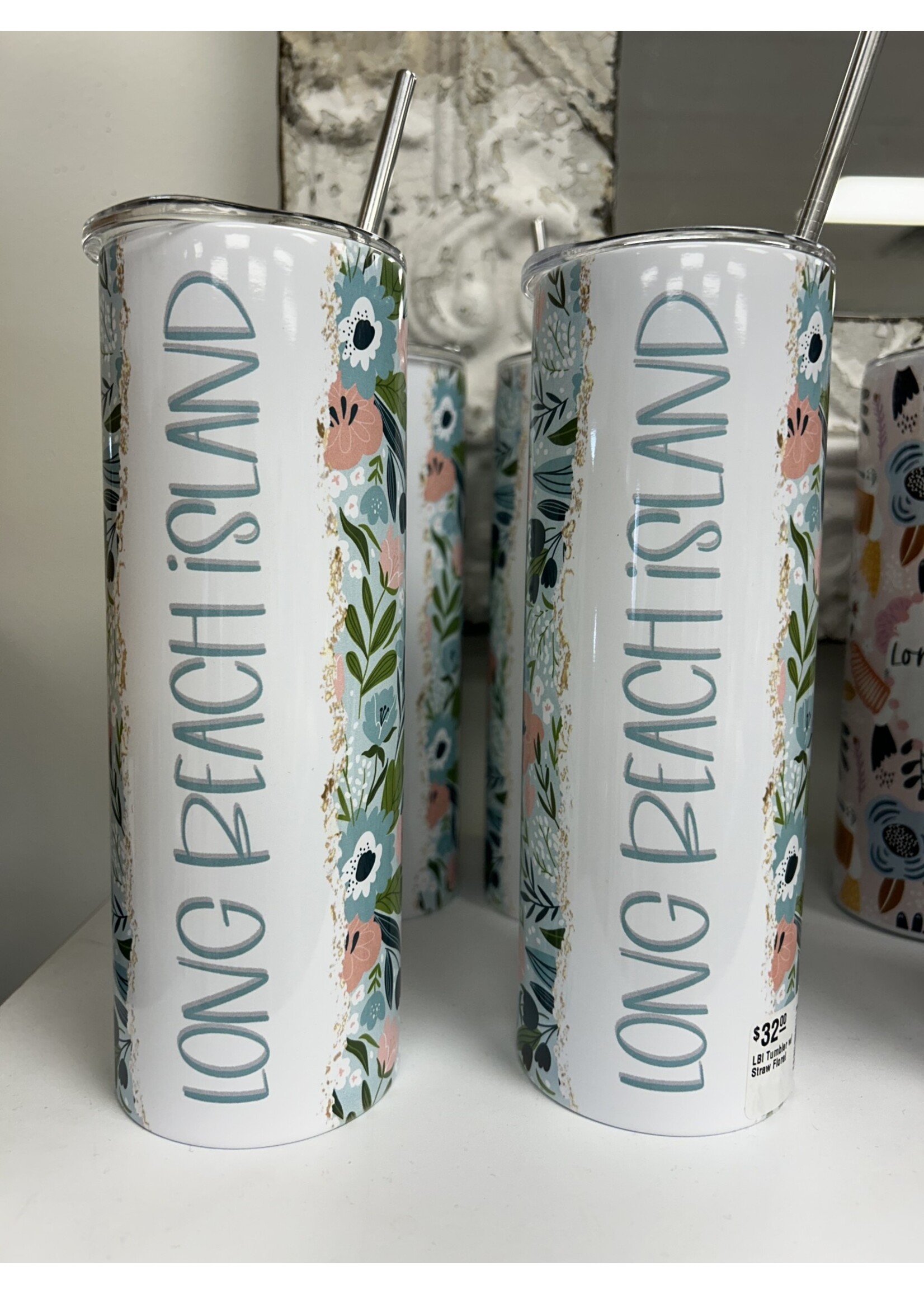 tcbco LBI Tumbler w/ Straw