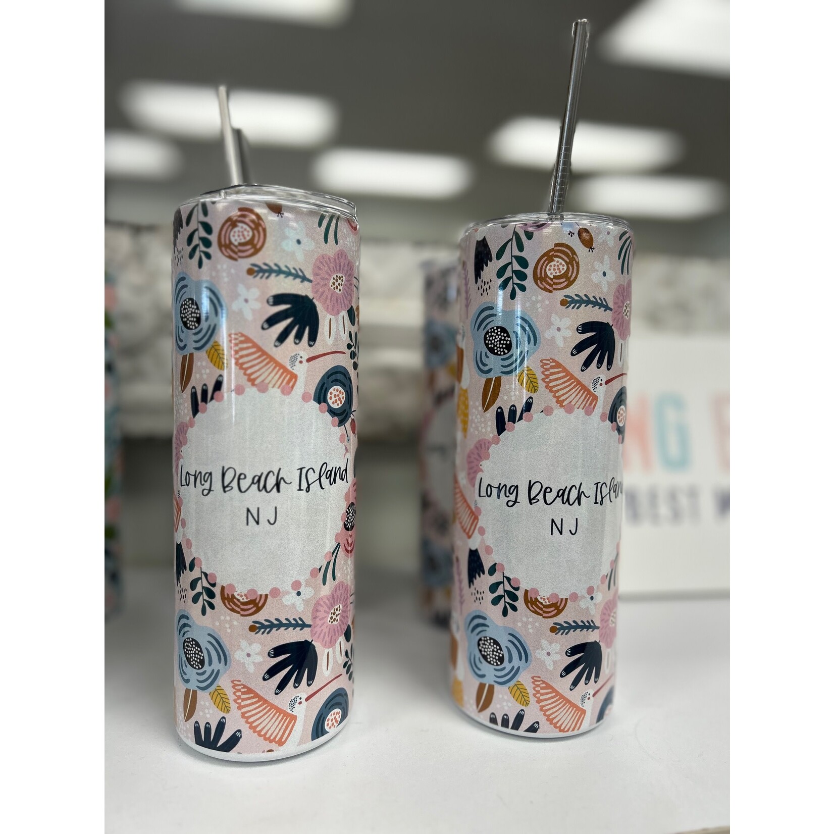 tcbco LBI Tumbler w/ Straw