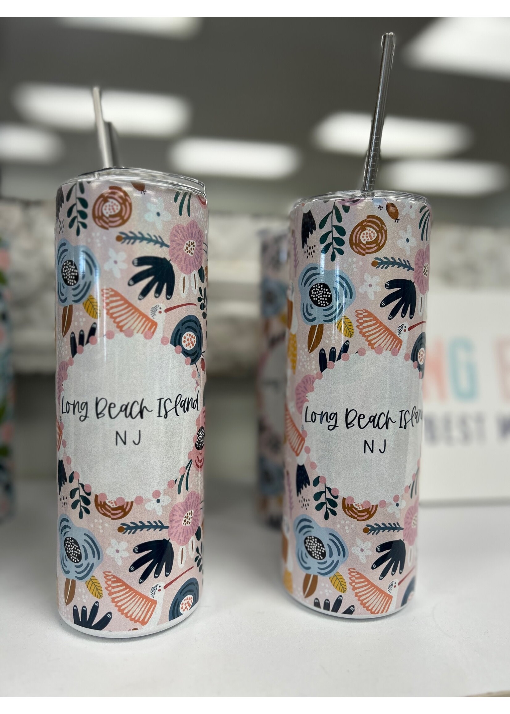 tcbco LBI Tumbler w/ Straw