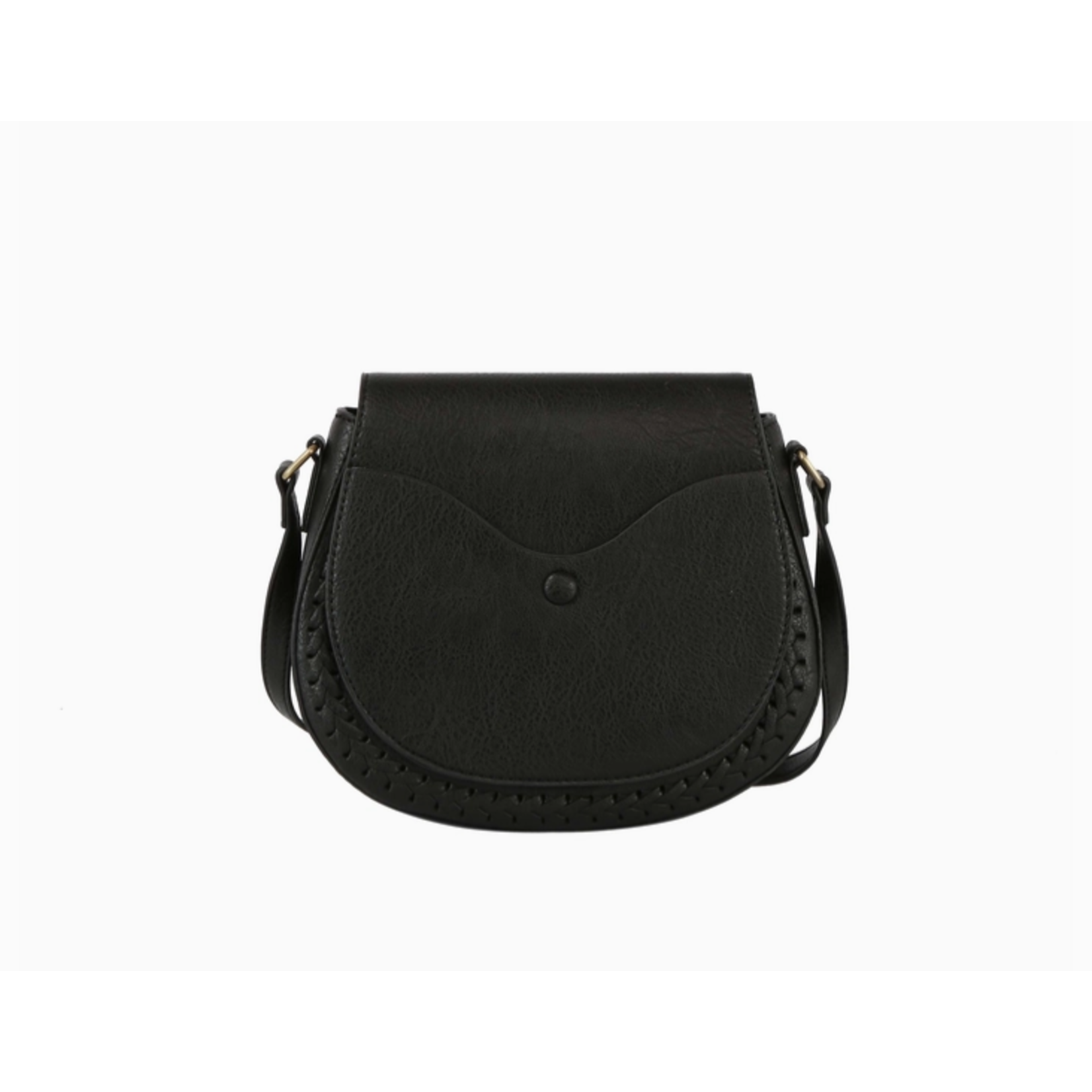 handbag factory corp Leather Crossbody Purse