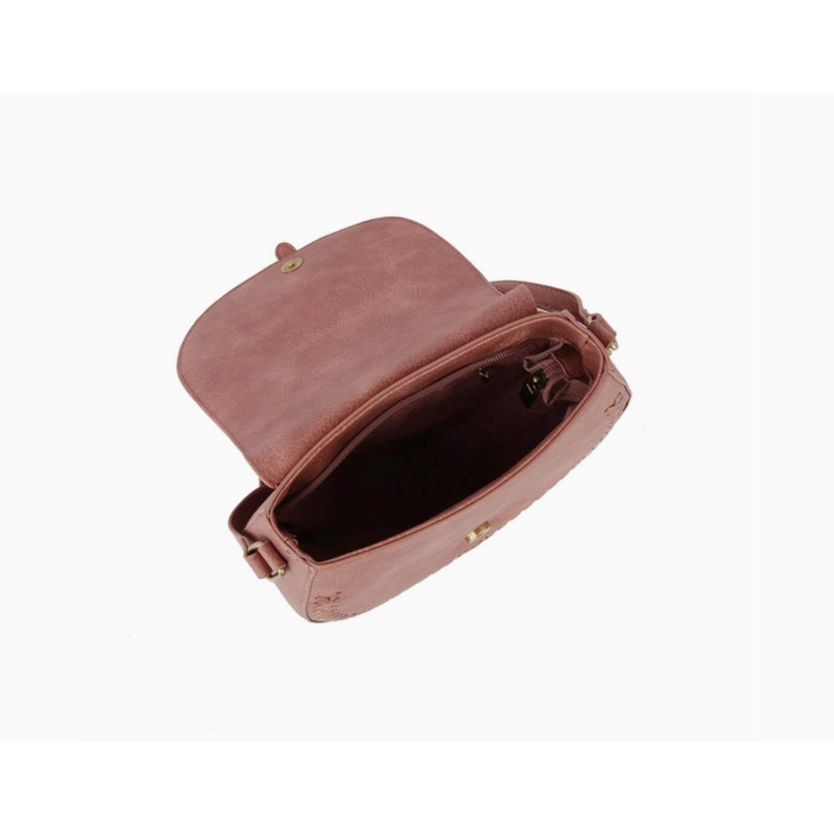 handbag factory corp Leather Crossbody Purse