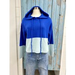 Theo & Spence Two Tone Fuzzy Hoodie